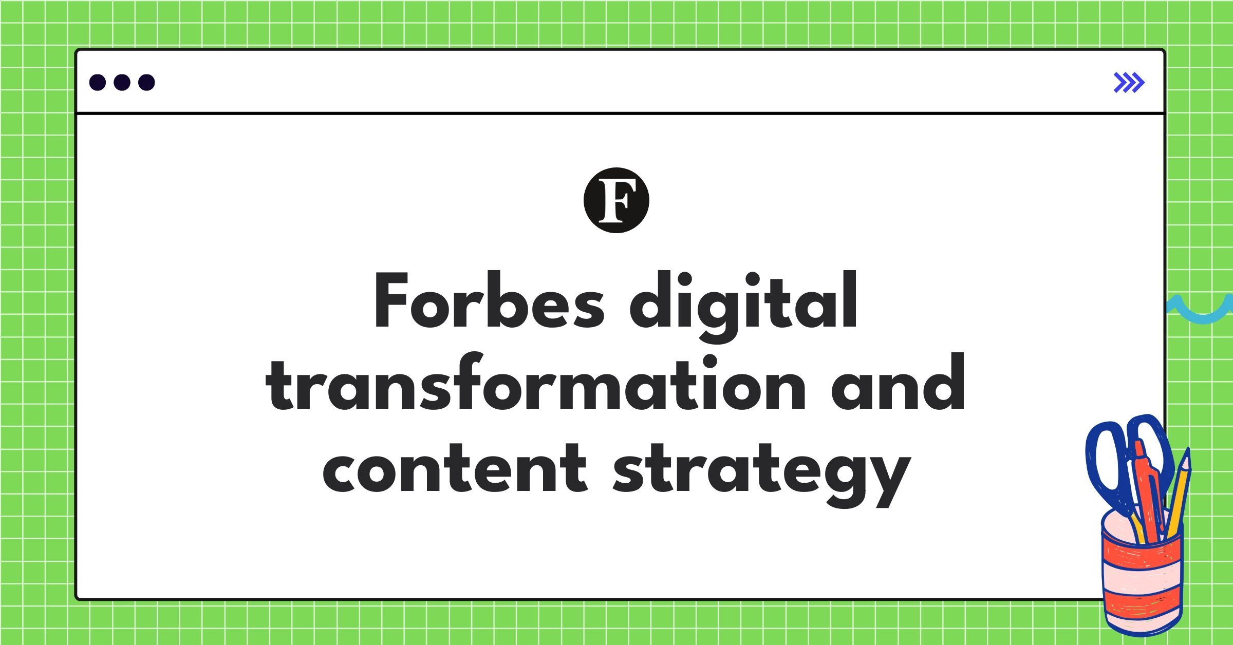 Forbes business media brand logo with digital content strategy elements and monetization icons