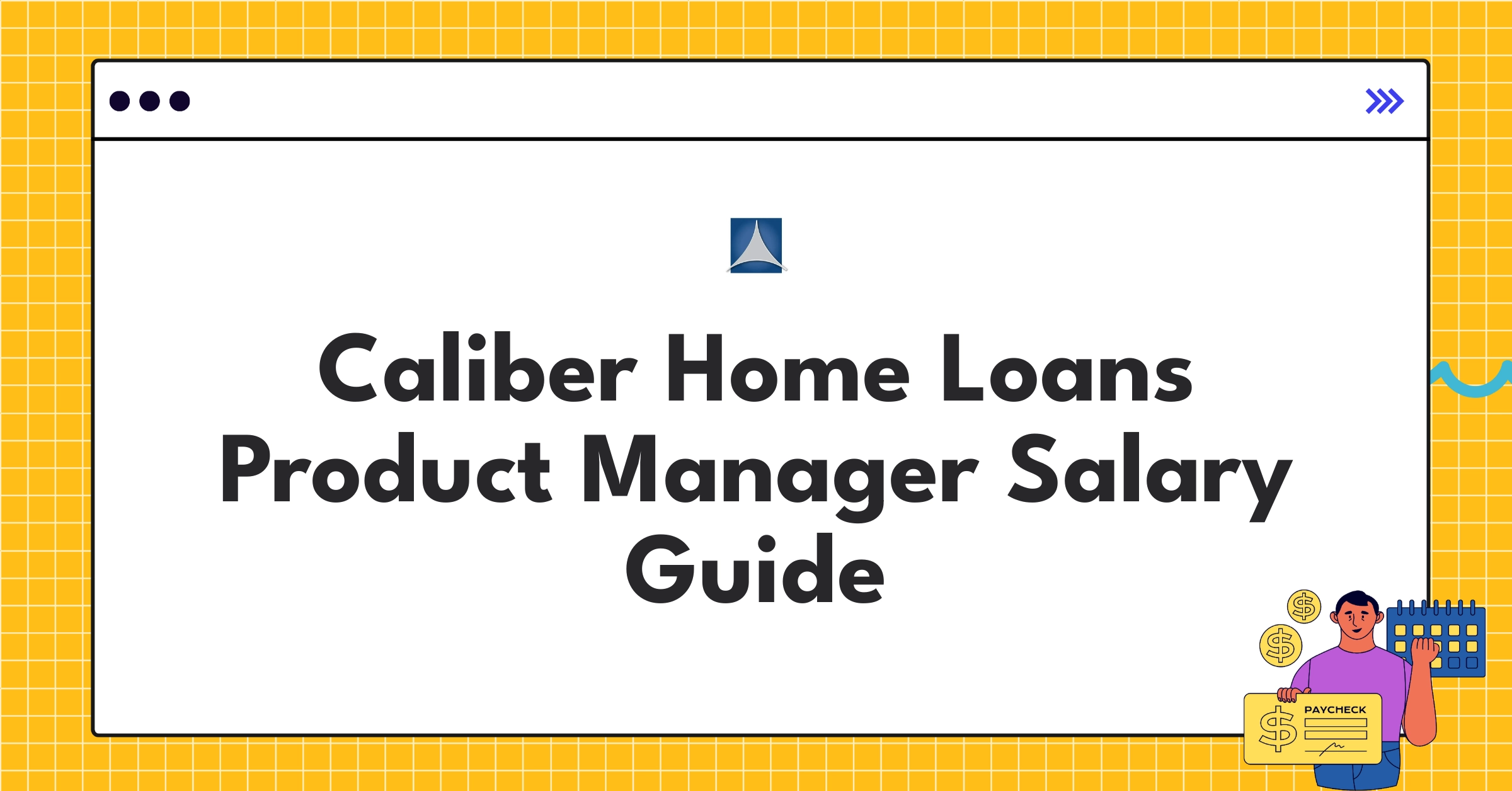 Caliber Home Loans Product Manager salary chart showing compensation ranges and benefits