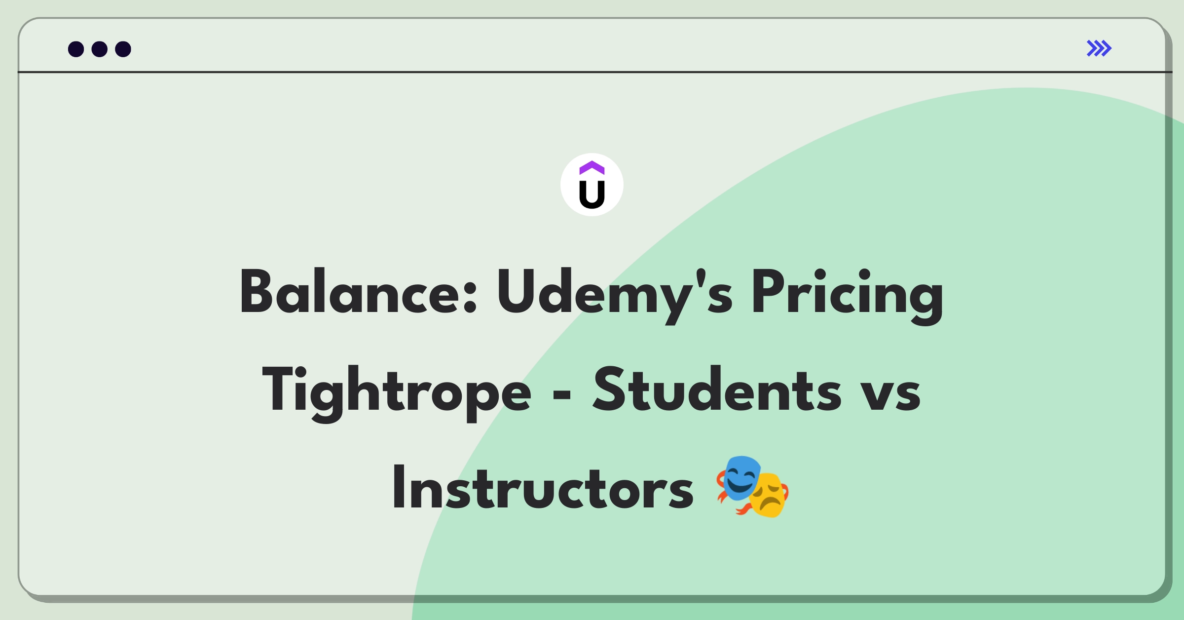 Product Management Trade-off Question: Balancing Udemy's course pricing with fair instructor compensation