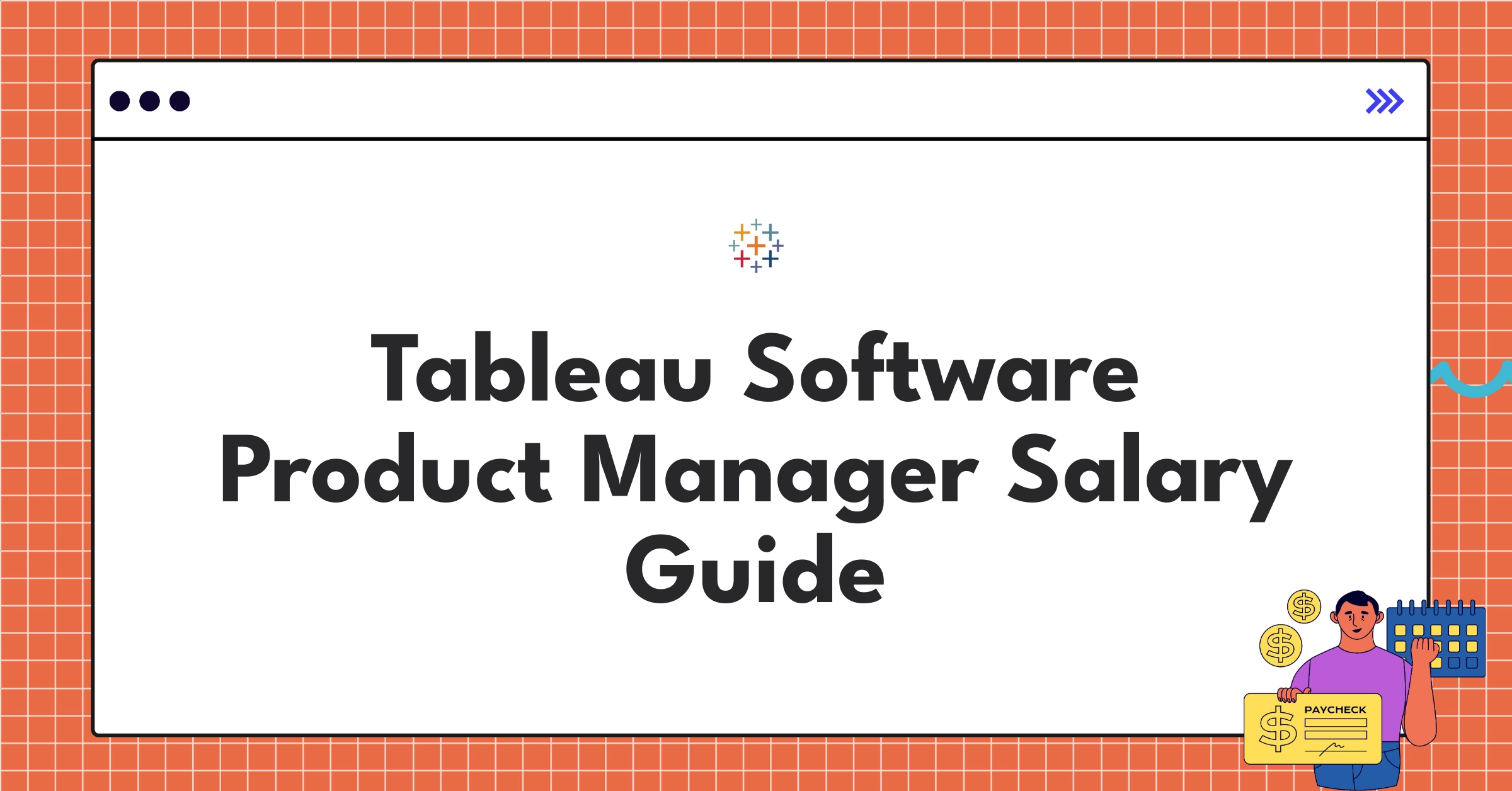 Detailed chart showing Tableau Product Manager salary components including base pay, bonuses, and equity