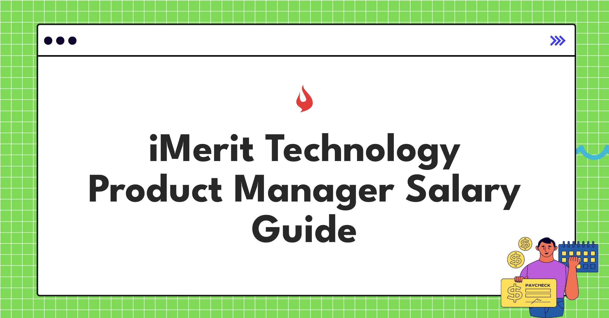 Infographic showing iMerit Technology Product Manager salary ranges and compensation components for 2025