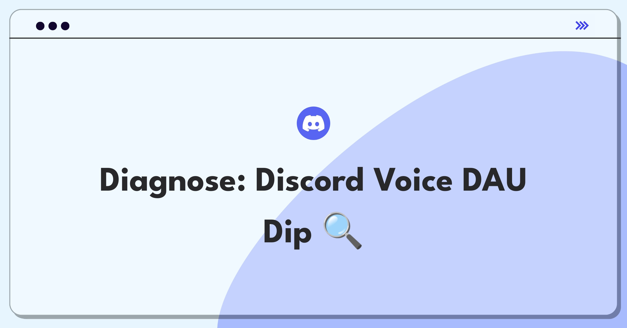 Product Management Root Cause Analysis Question: Investigating Discord voice channel user decline