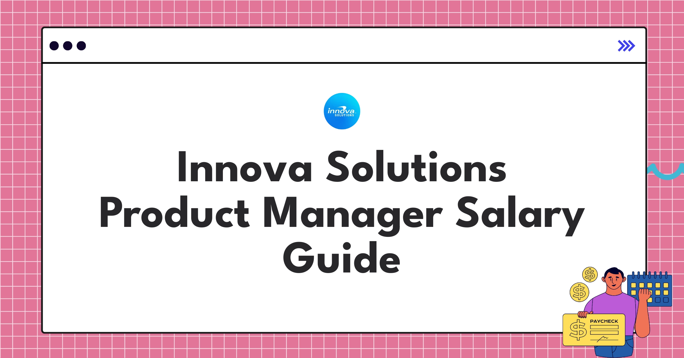 Innova Solutions Product Manager salary breakdown chart showing base pay, bonuses, and equity components
