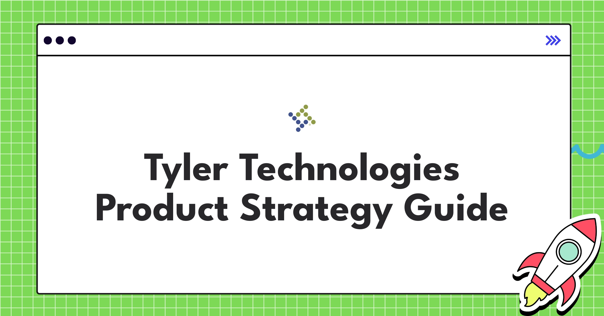 Tyler Technologies' strategic evolution diagram showcasing cloud migration and AI-powered civic engagement solutions