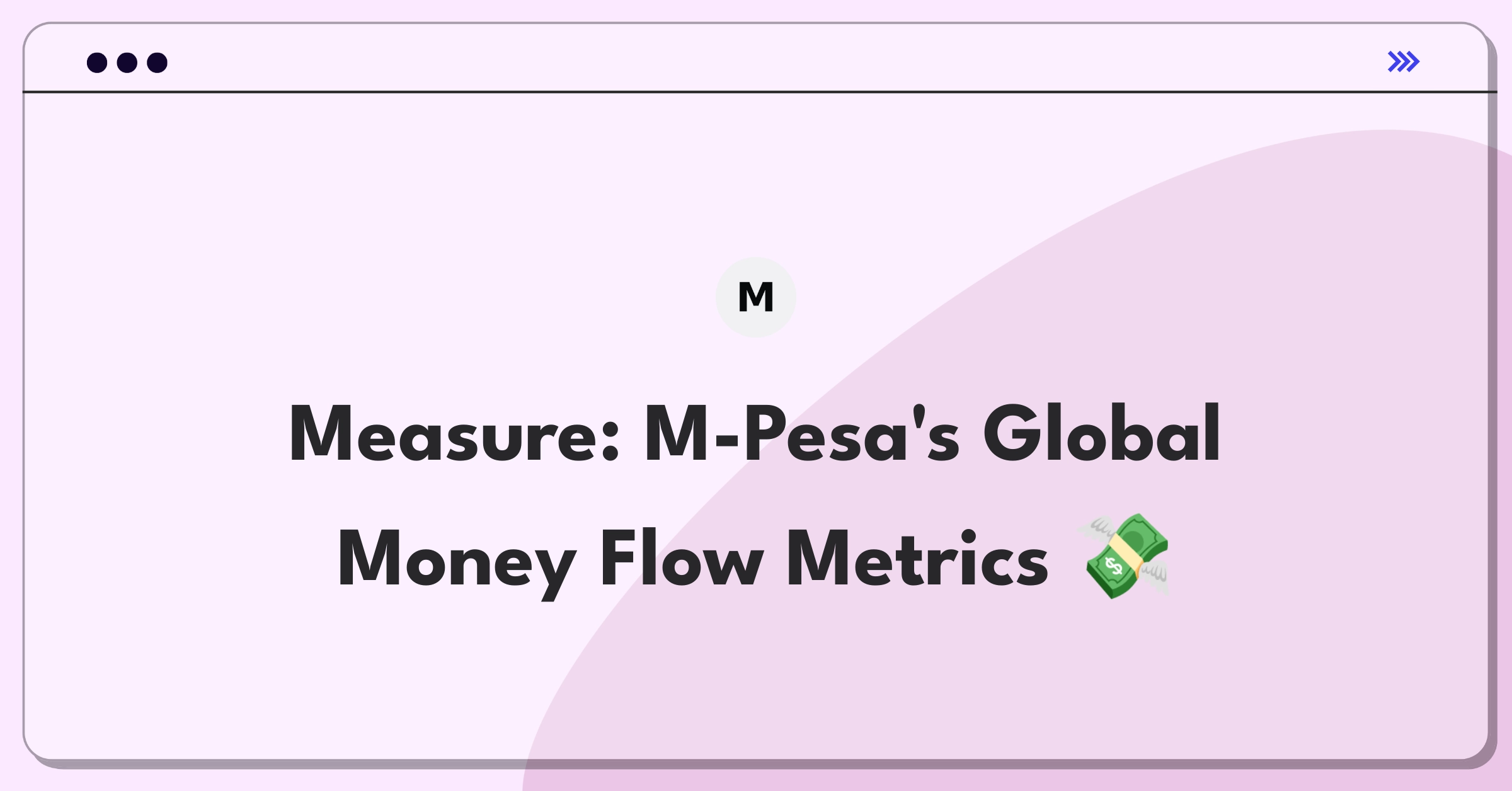 Product Management Success Metrics Question: Evaluating M-Pesa's international remittance functionality performance