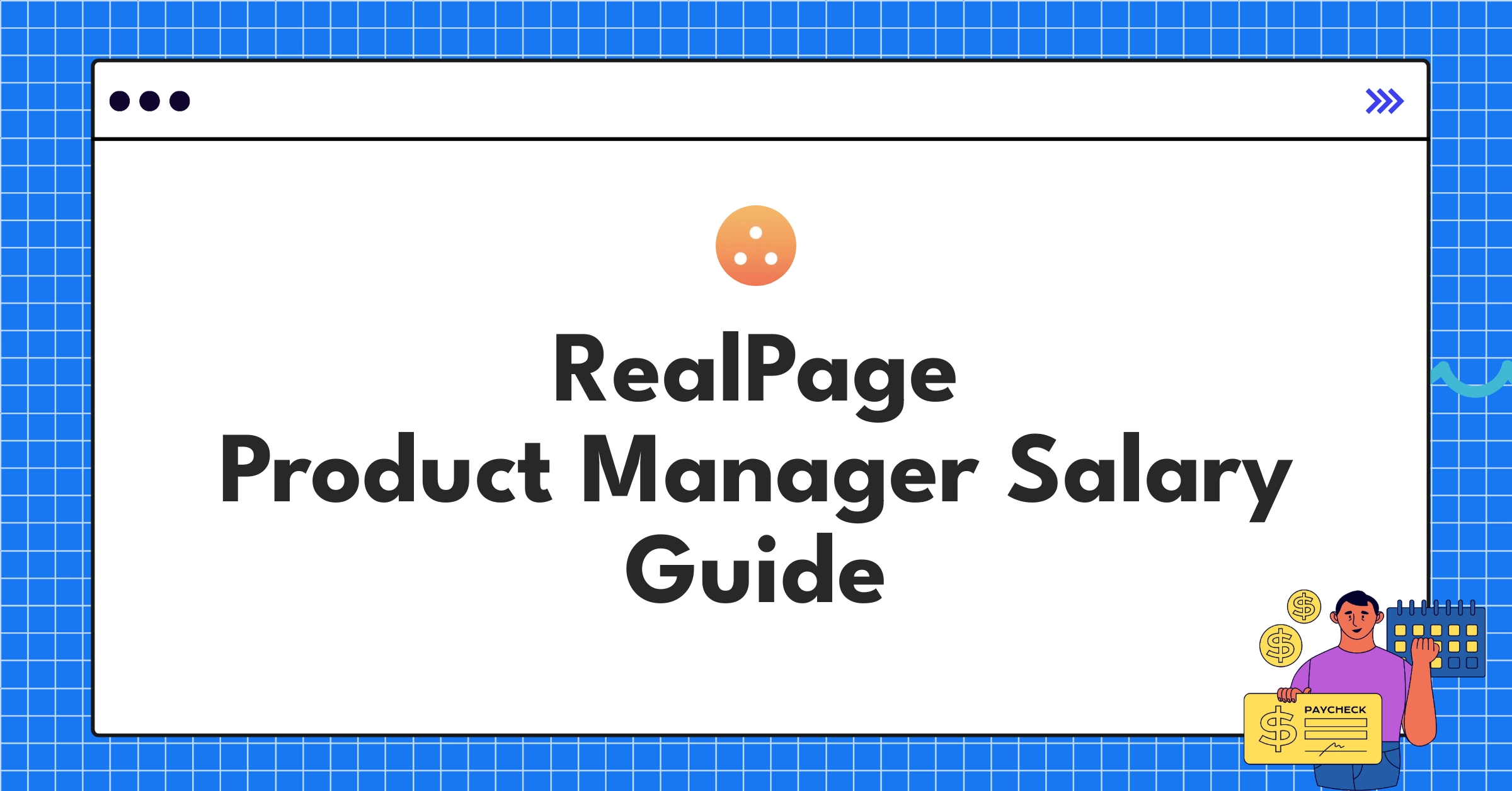 RealPage Product Manager salary components chart showing base pay, bonuses, and equity distribution