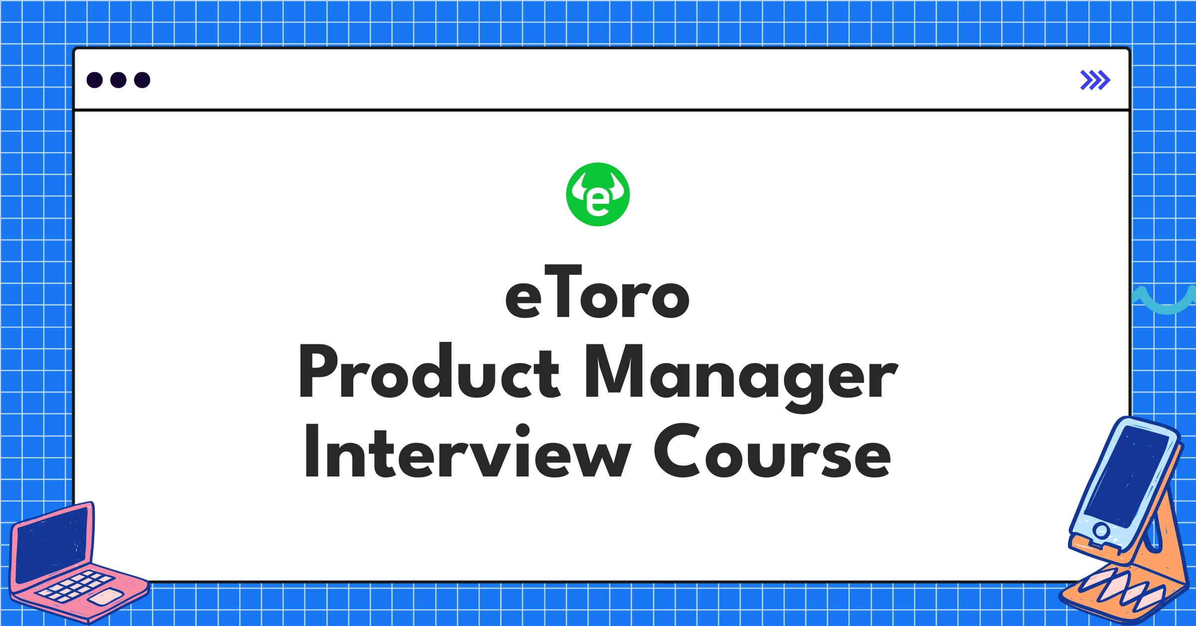 eToro Product Manager Course Featured Image