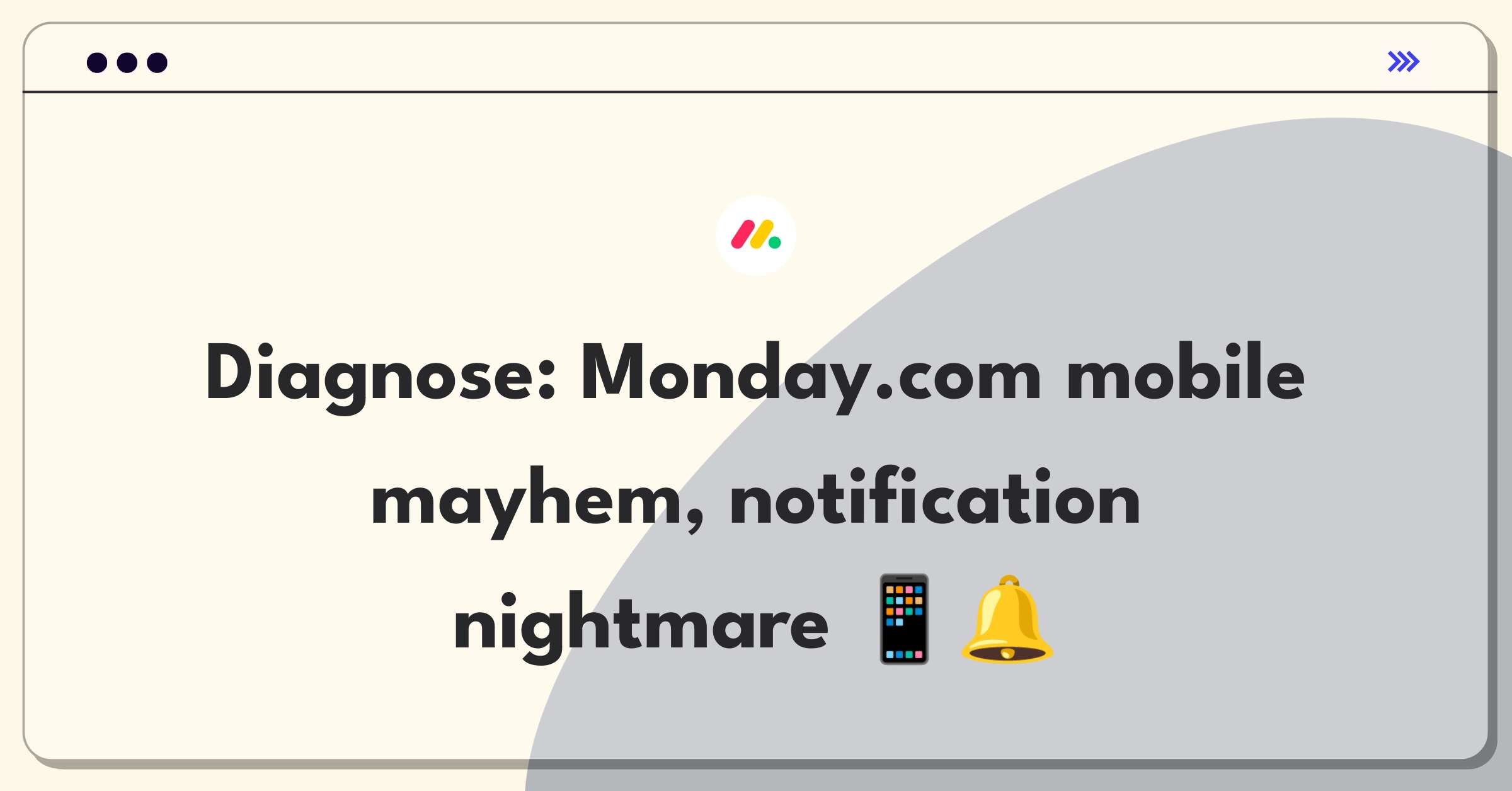 Product Management Root Cause Analysis Question: Investigating sudden increase in Monday.com mobile app notification support tickets