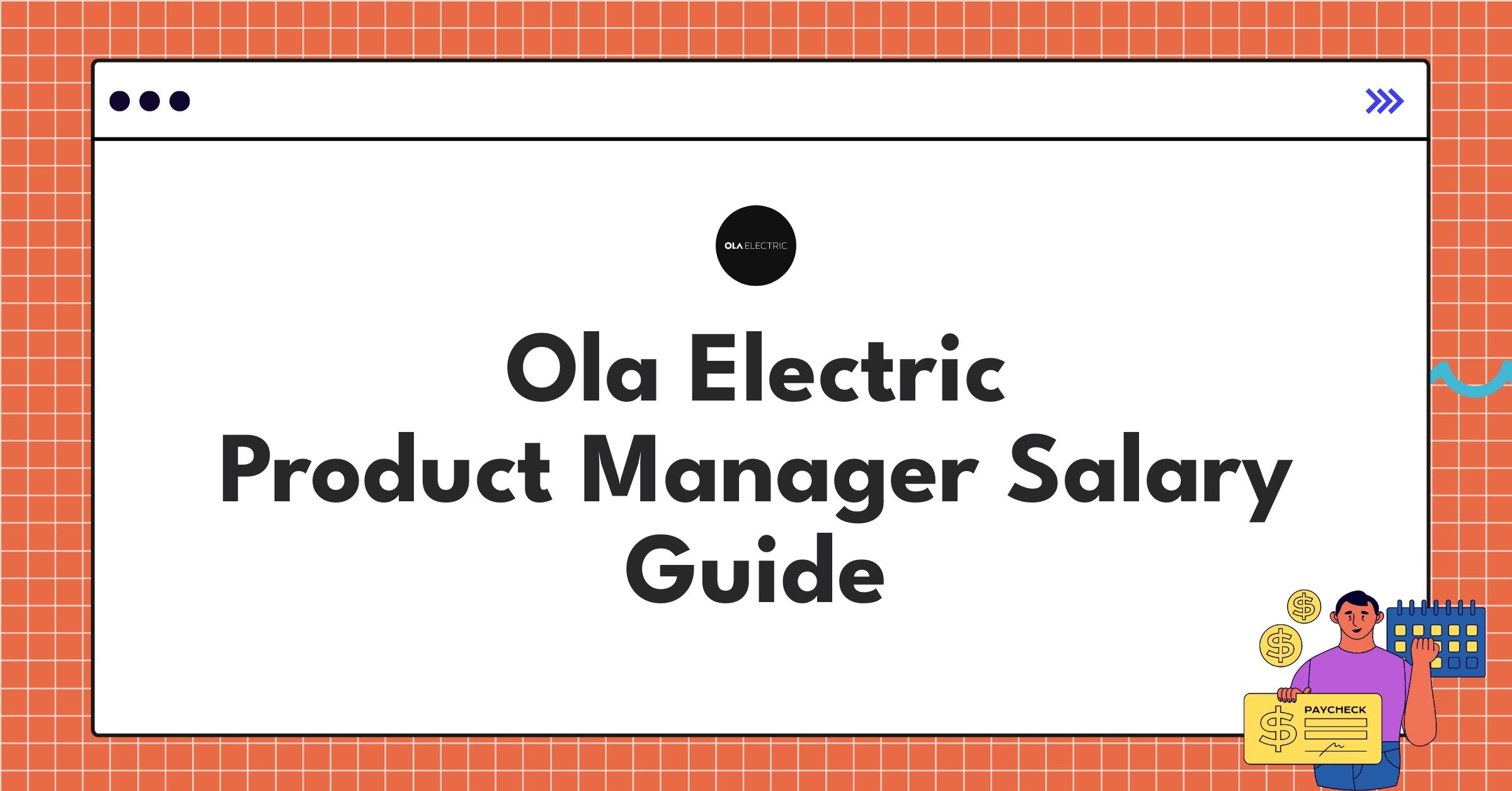 Ola Electric Product Manager salary structure and benefits chart for 2025