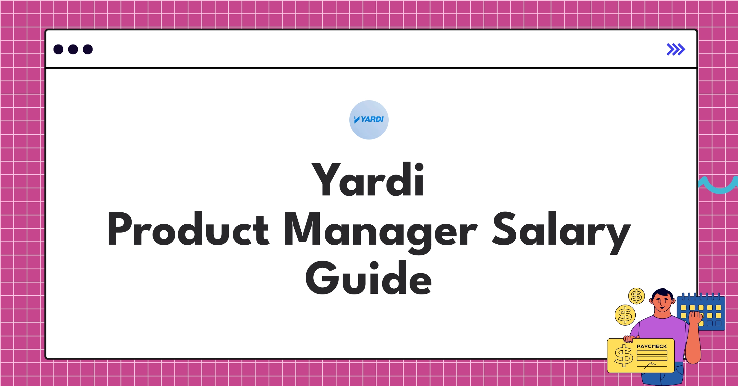 Yardi Product Manager salary breakdown chart showing base pay, bonuses, and equity components