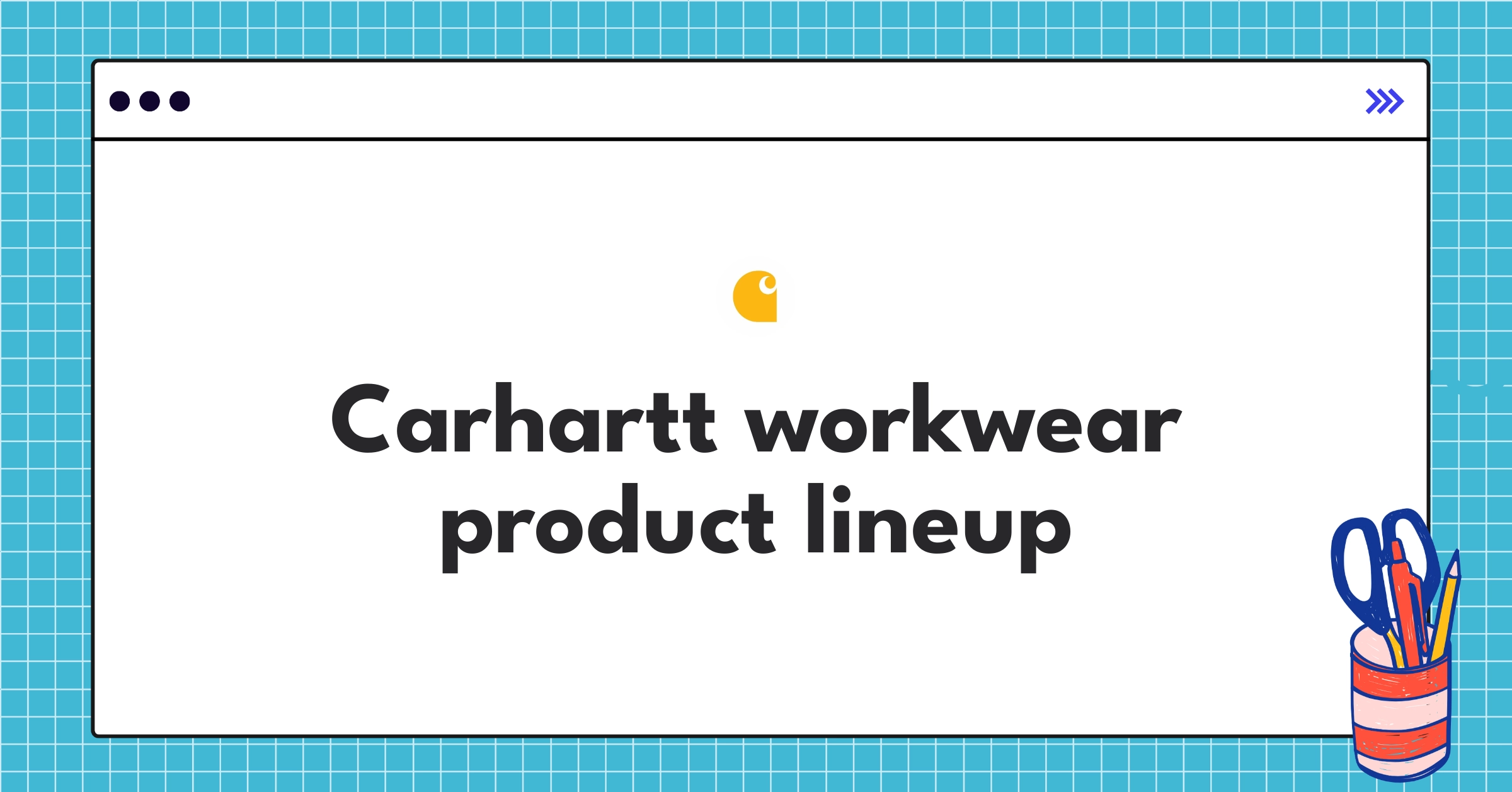 Carhartt's durable workwear collection showcasing jackets, pants, and accessories for blue-collar workers
