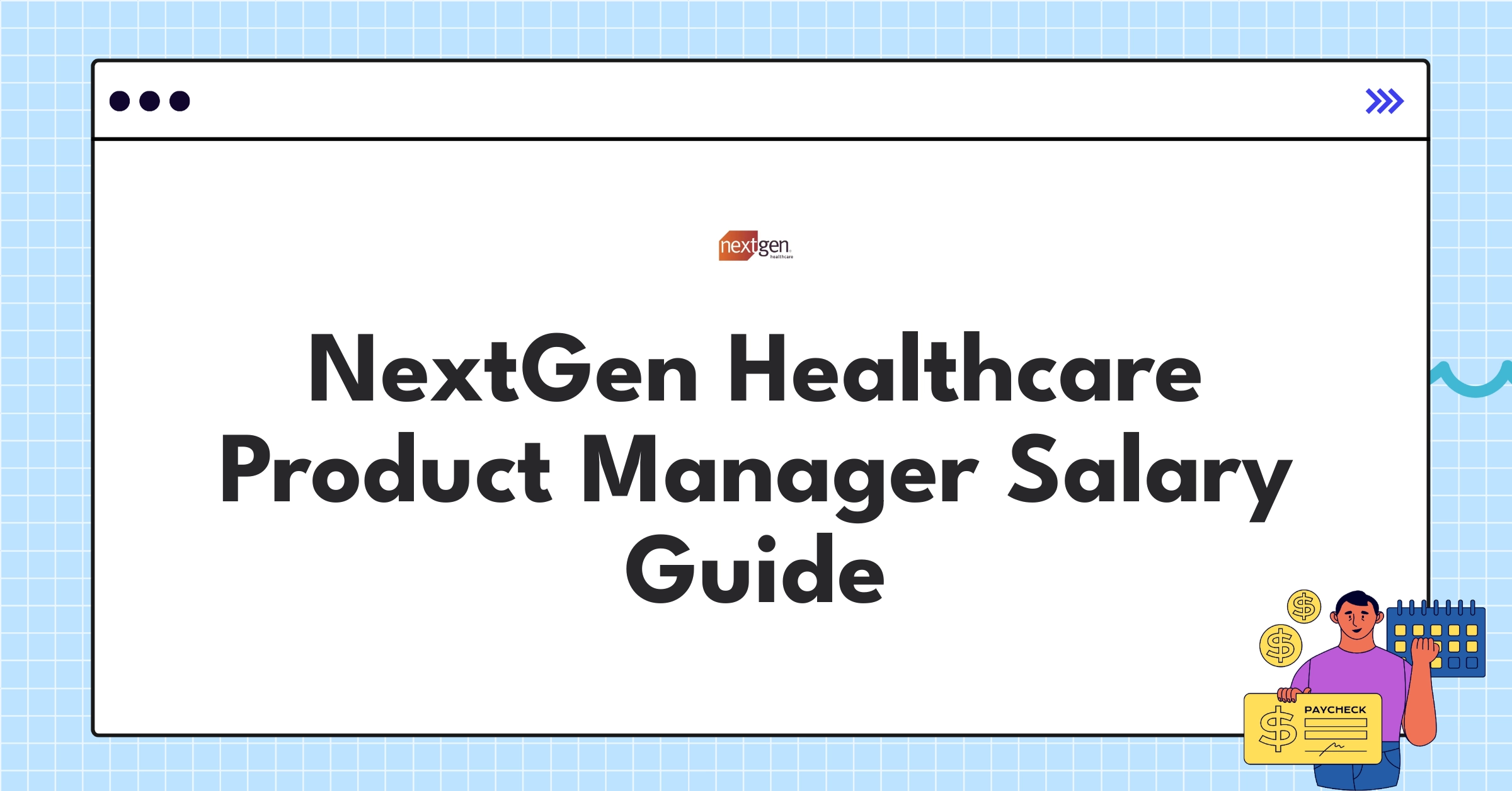 NextGen Healthcare Product Manager salary components chart showing base pay, bonuses, and equity