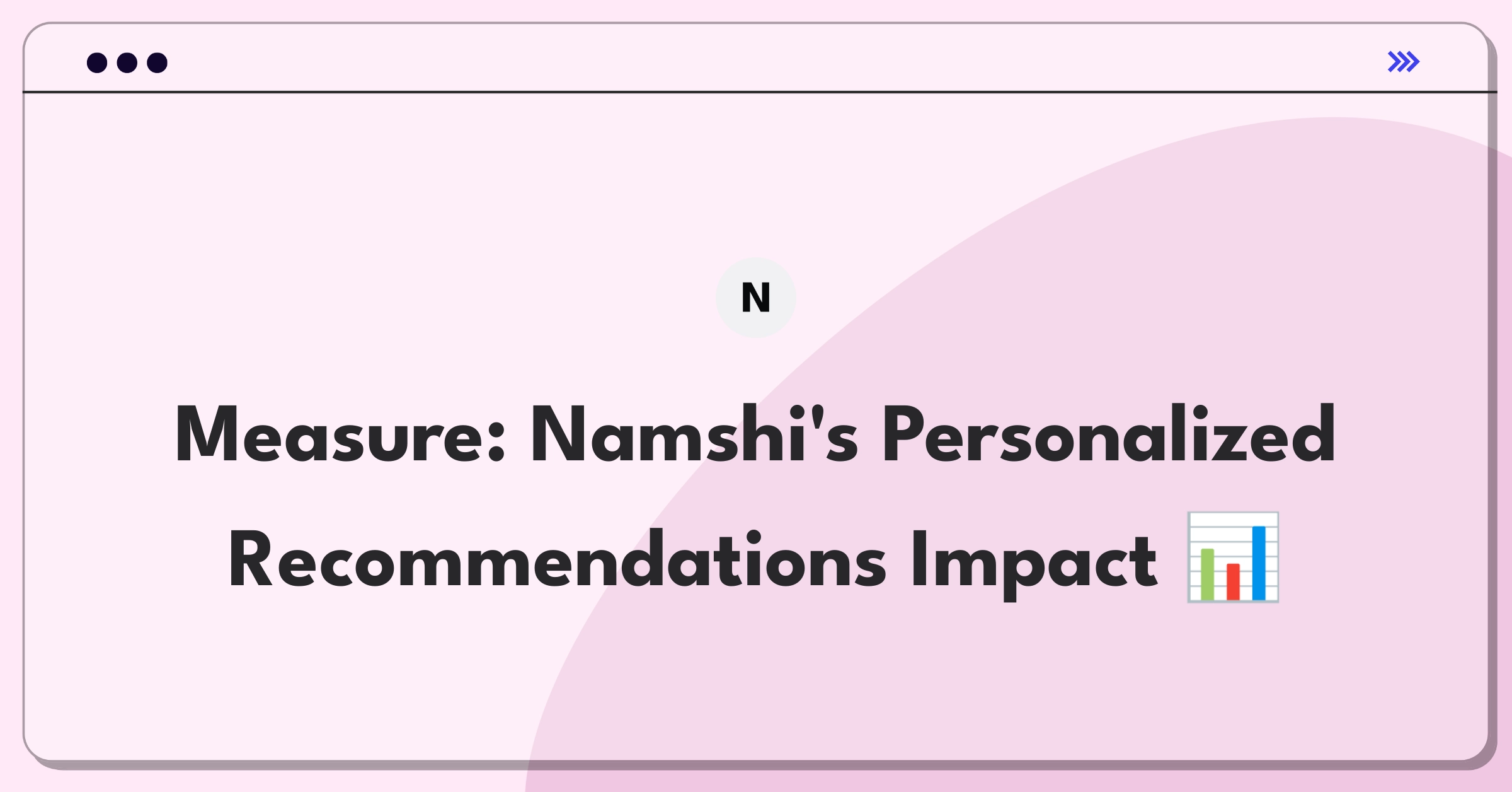 Product Management Metrics Question: Evaluating success of Namshi's personalized product recommendations feature