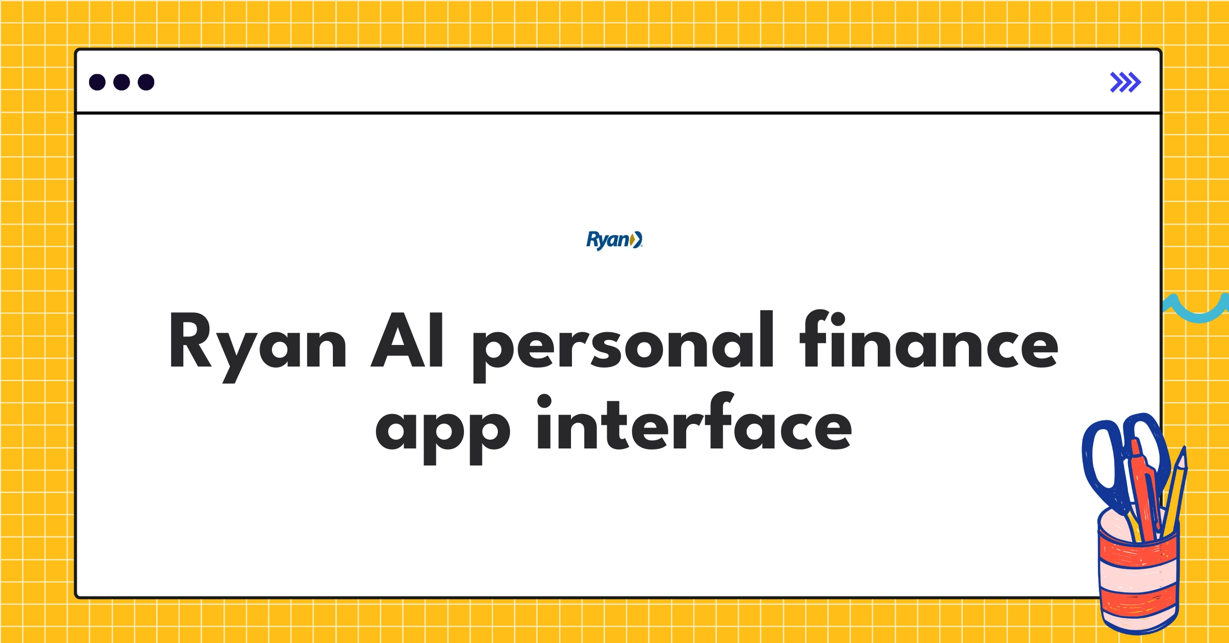 Ryan's AI-powered personal finance app dashboard showcasing personalized financial insights and recommendations