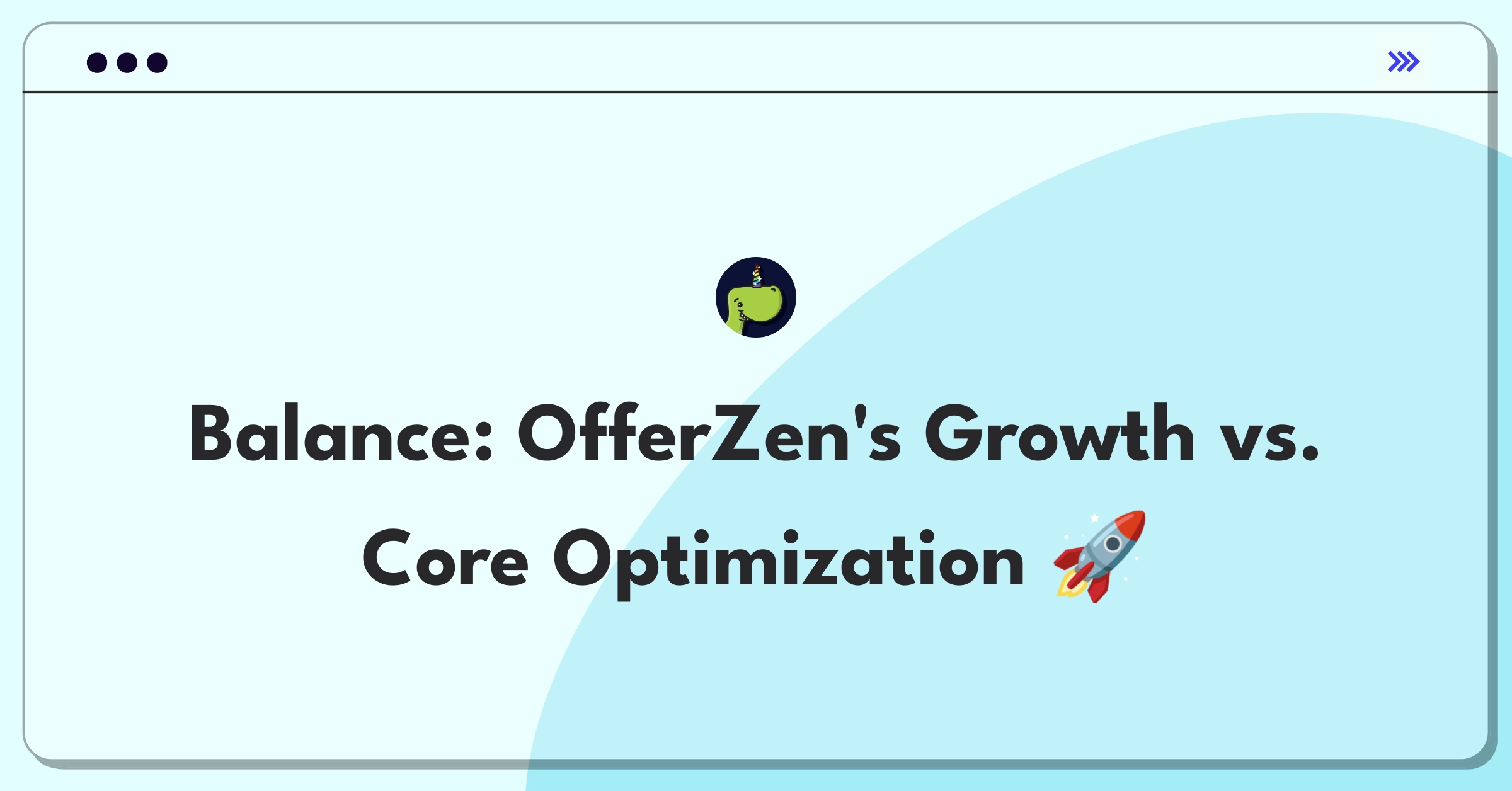 Product Management Trade-off Question: OfferZen job categories expansion versus matching algorithm improvement