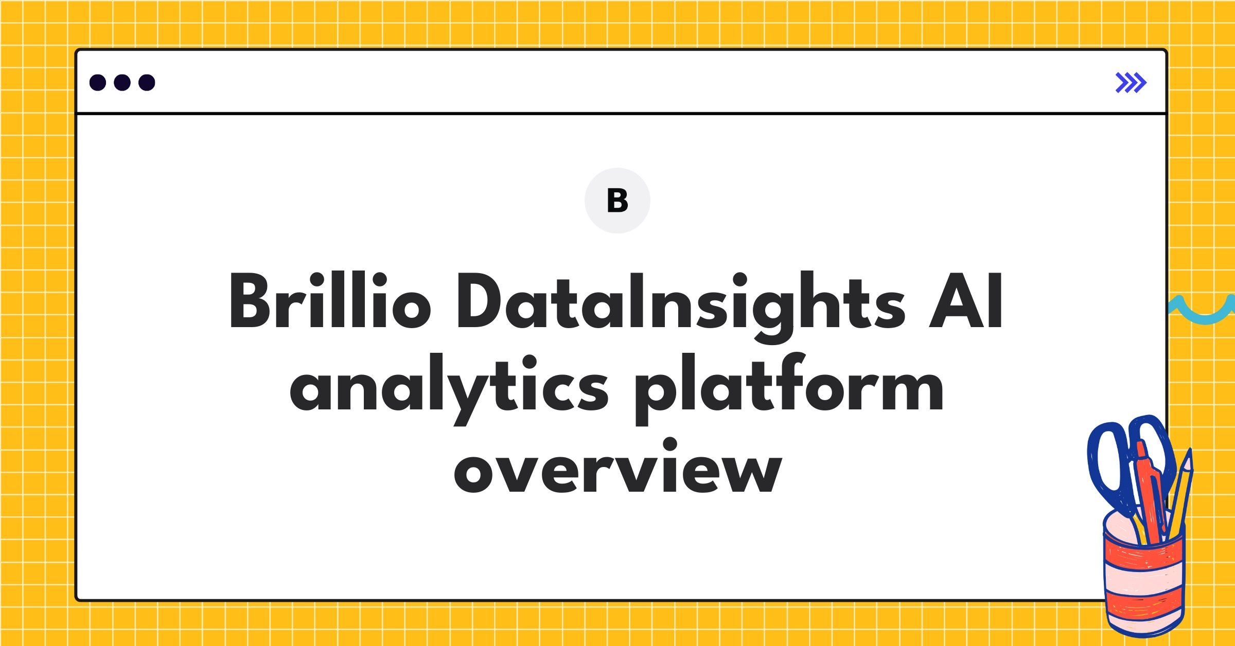 Brillio DataInsights AI-powered enterprise analytics platform features and competitive advantages visualization