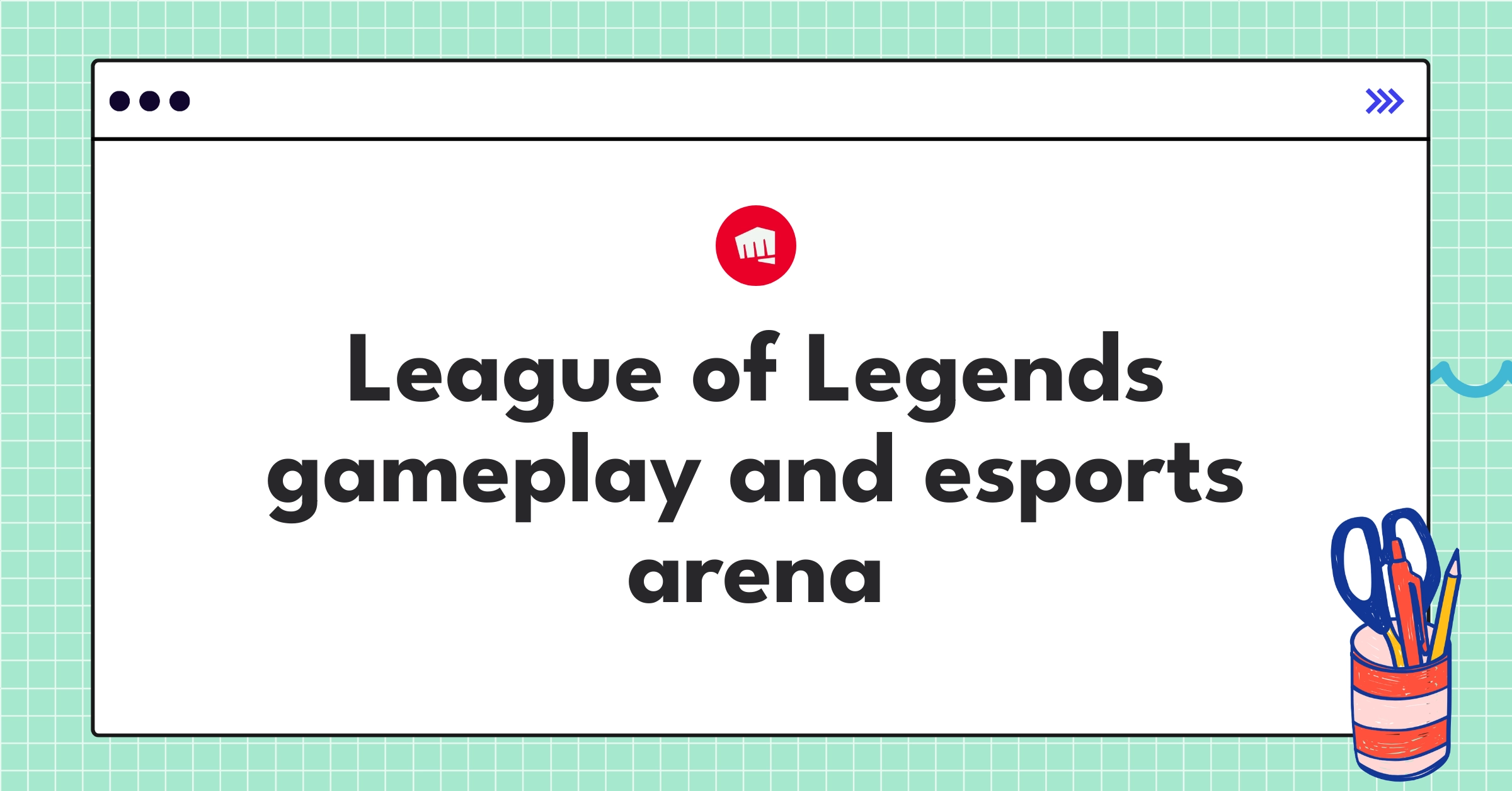 League of Legends characters in action with esports tournament stage, showcasing Riot Games' flagship MOBA