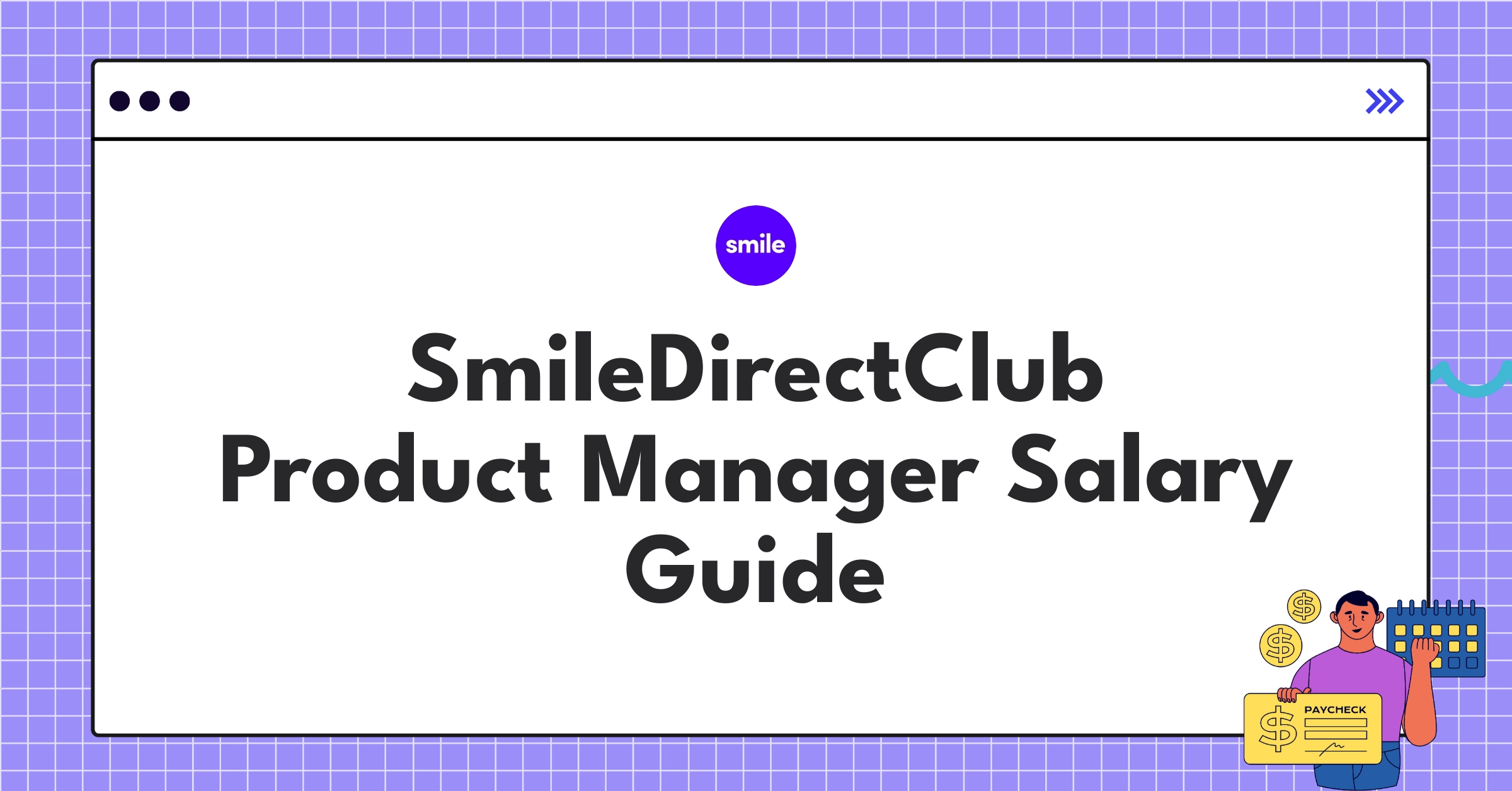 SmileDirectClub product manager salary chart showing compensation breakdown for teledentistry roles