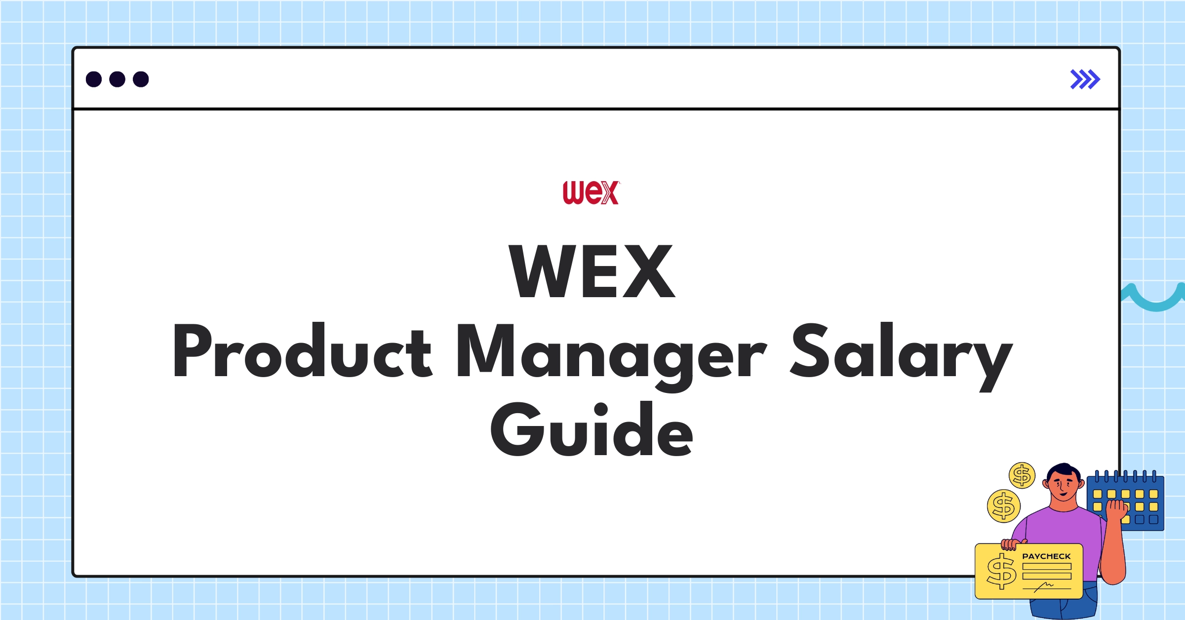 WEX Product Manager compensation chart showing salary components and career progression in fintech industry