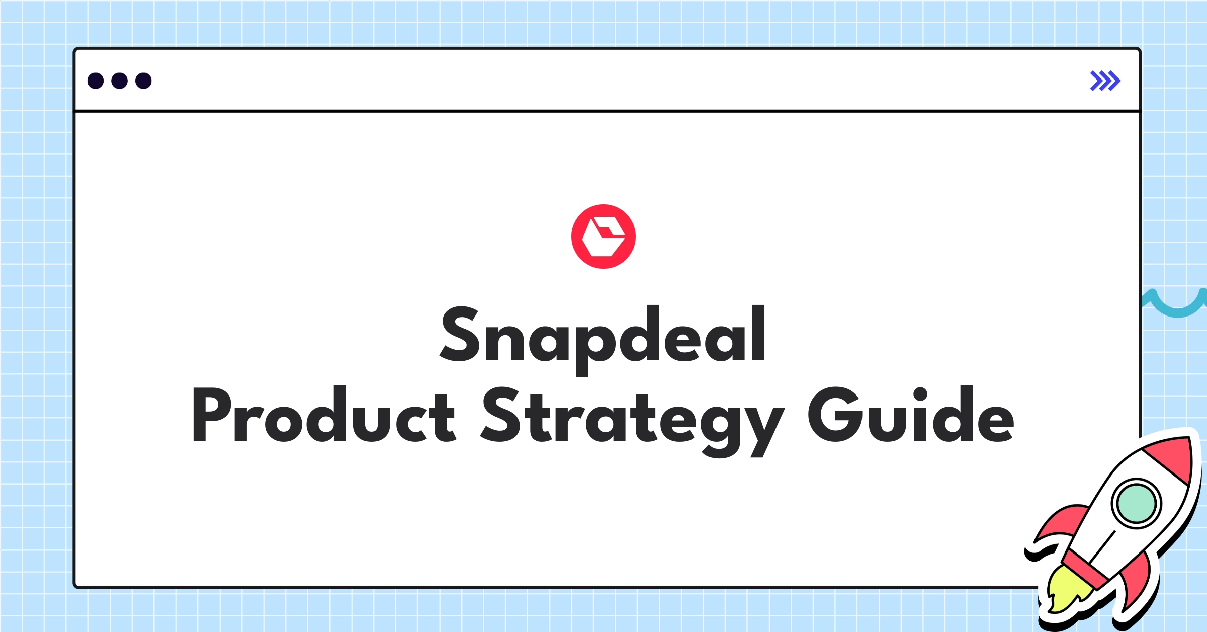 Snapdeal product strategy infographic showcasing focus on Tier 2/3 cities and AI-driven personalization