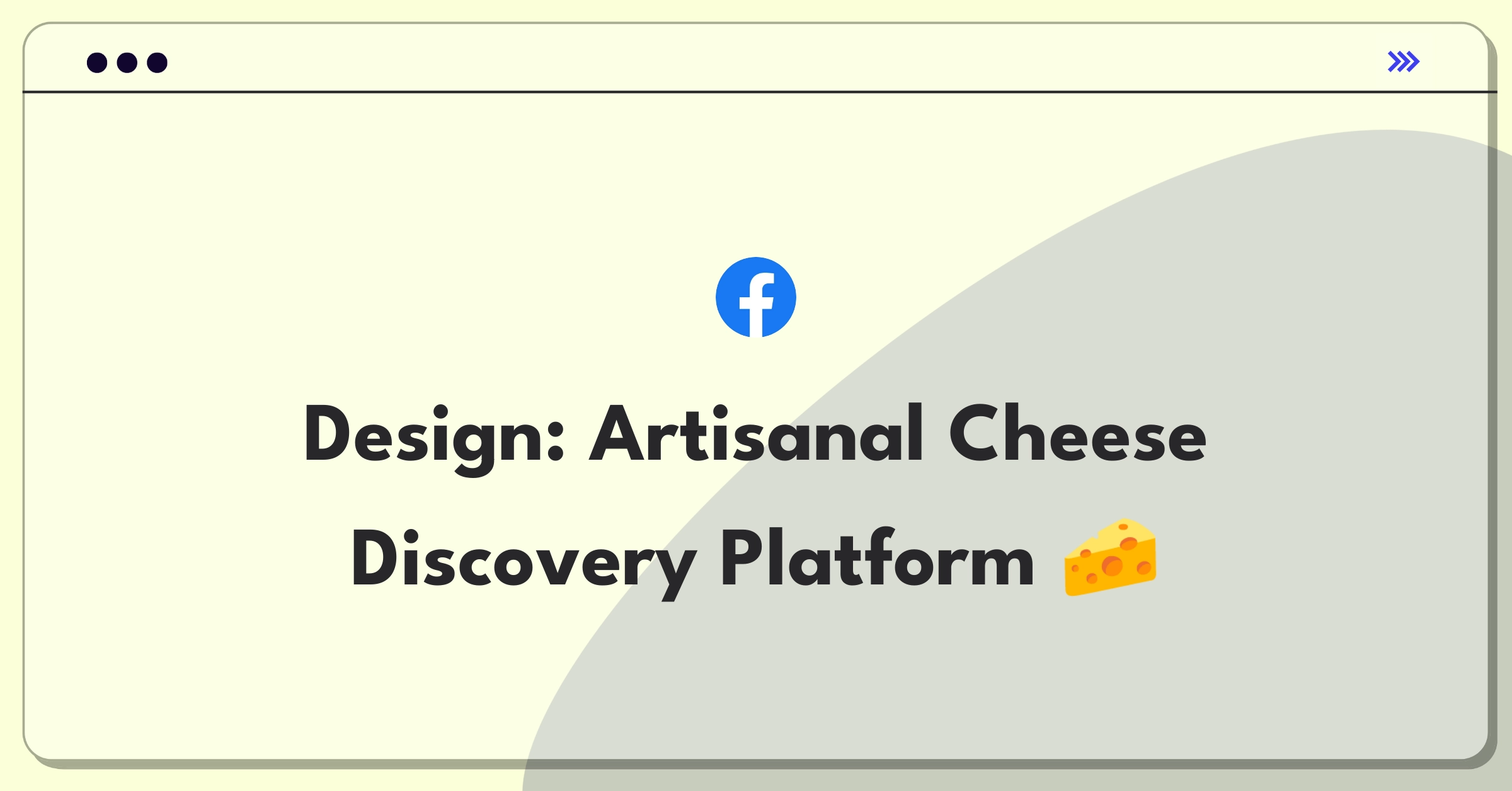 Product Management Design Question: Cheese shopping app user interface mockup with product listings and filters