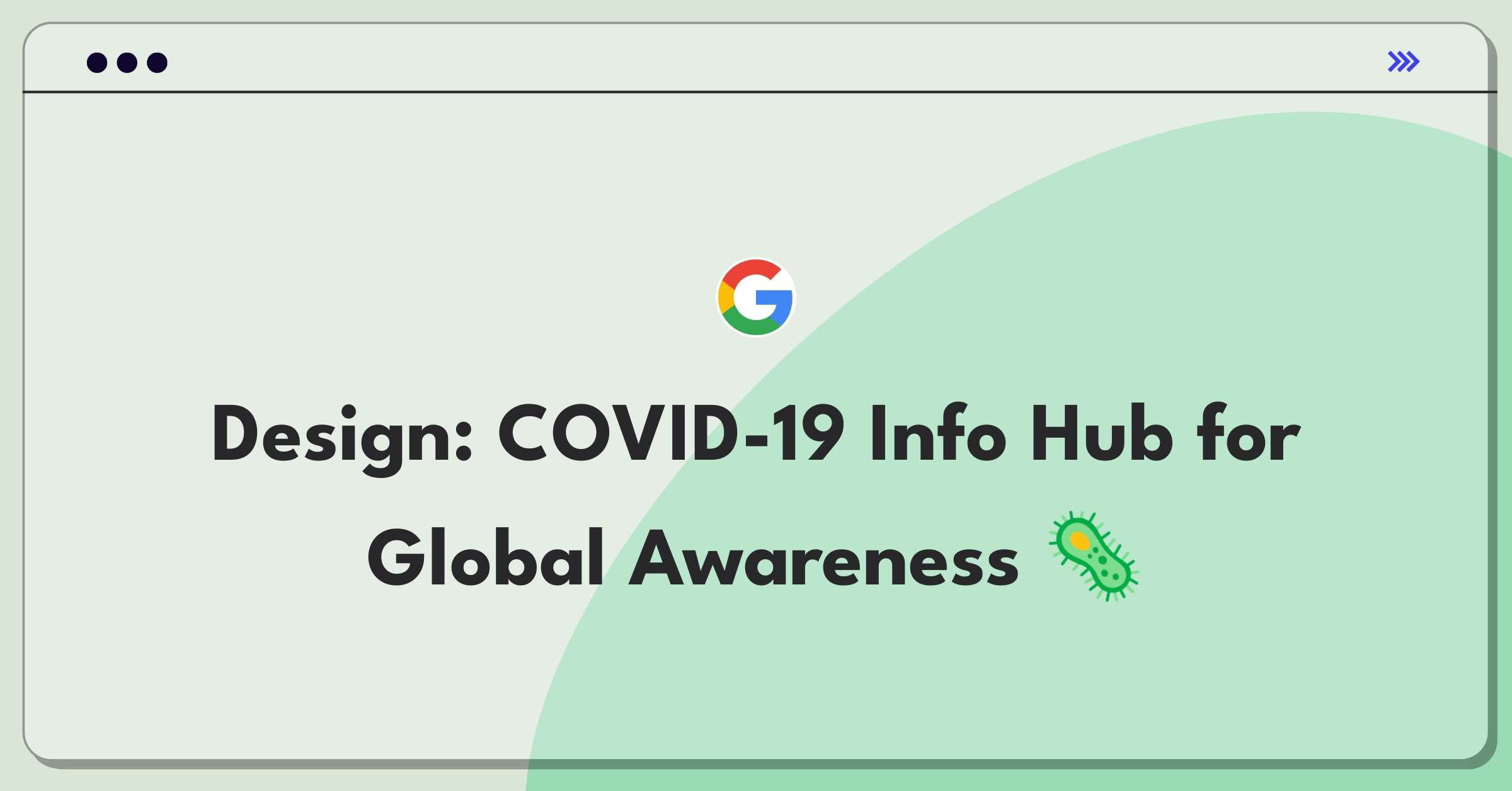 Product Management Design Question: Create a user-friendly coronavirus information product for diverse global audiences