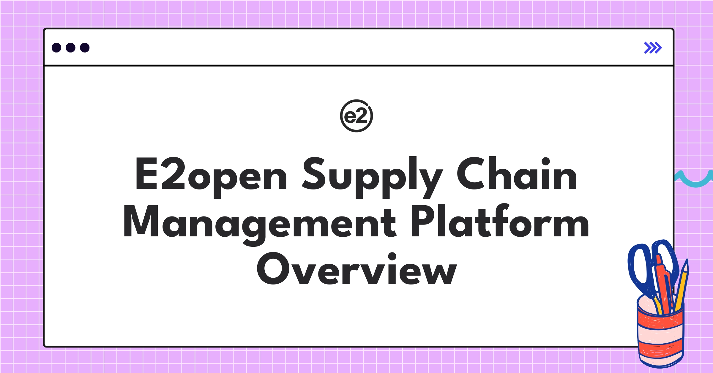 E2open's comprehensive supply chain management platform featuring AI analytics and cloud integration capabilities