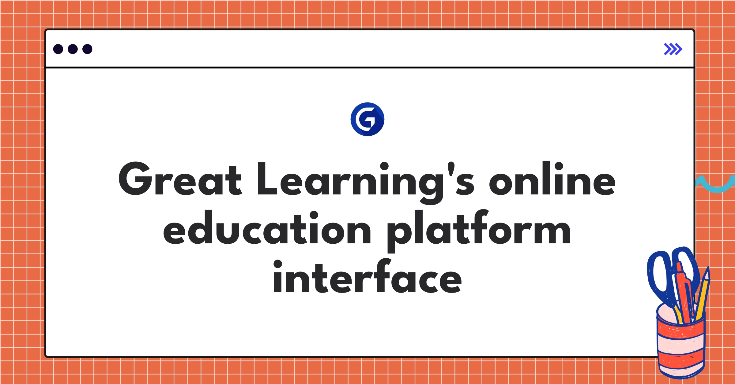 Great Learning's user dashboard showcasing course offerings and blended learning approach in EdTech