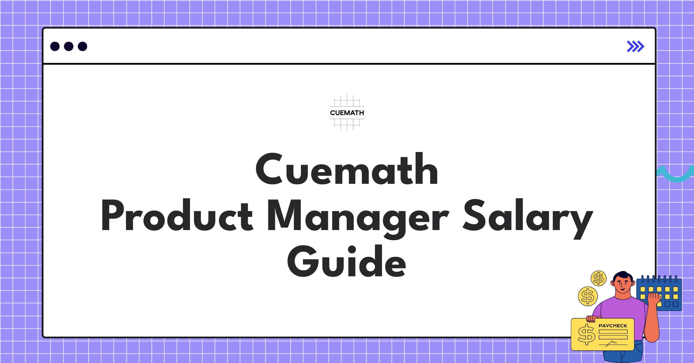 Cuemath Product Manager compensation chart showing salary ranges, bonuses, and equity across different levels