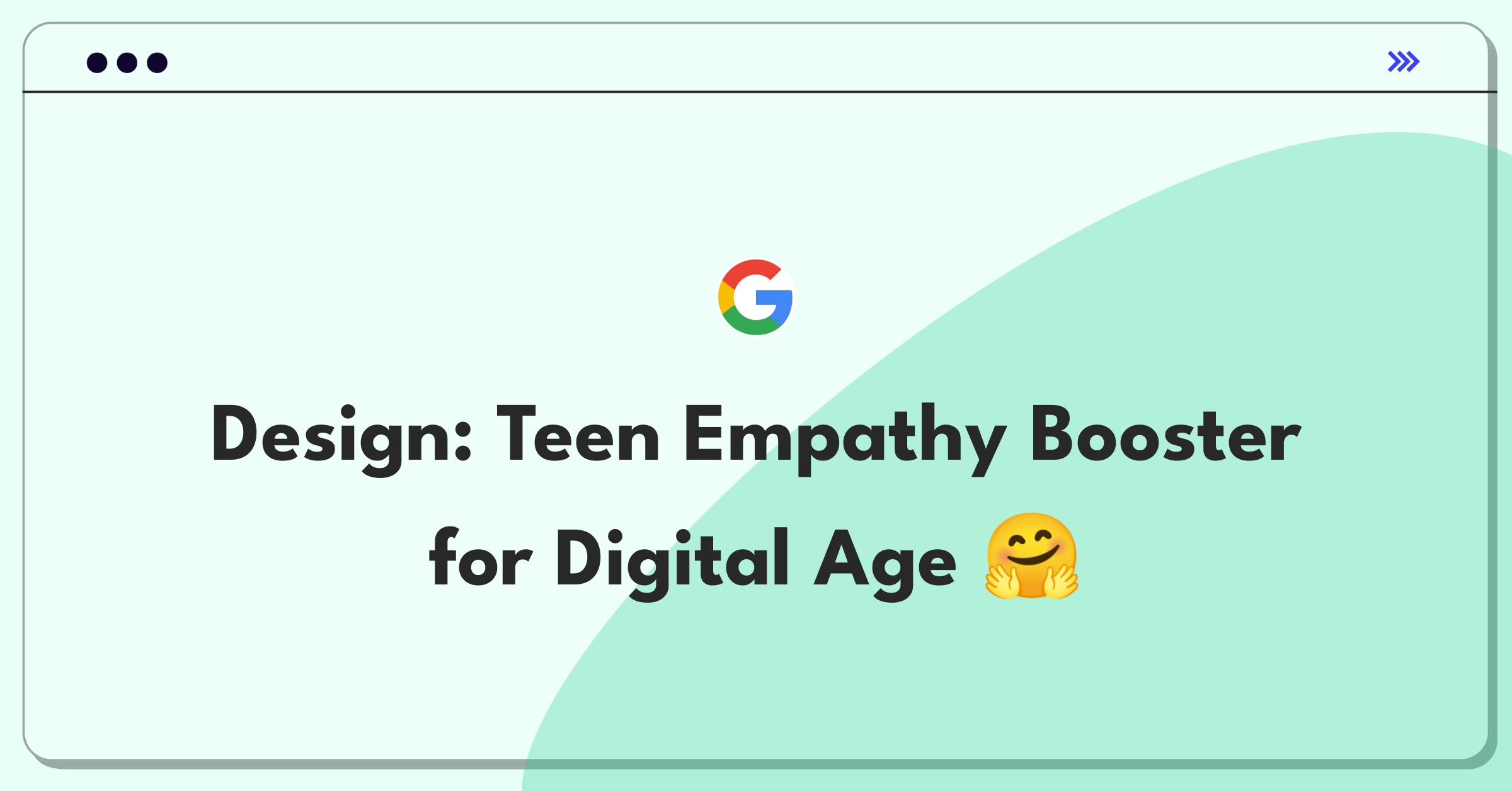 Product Management Design Question: Sketch of teenagers using smartphones with empathy-enhancing app interface