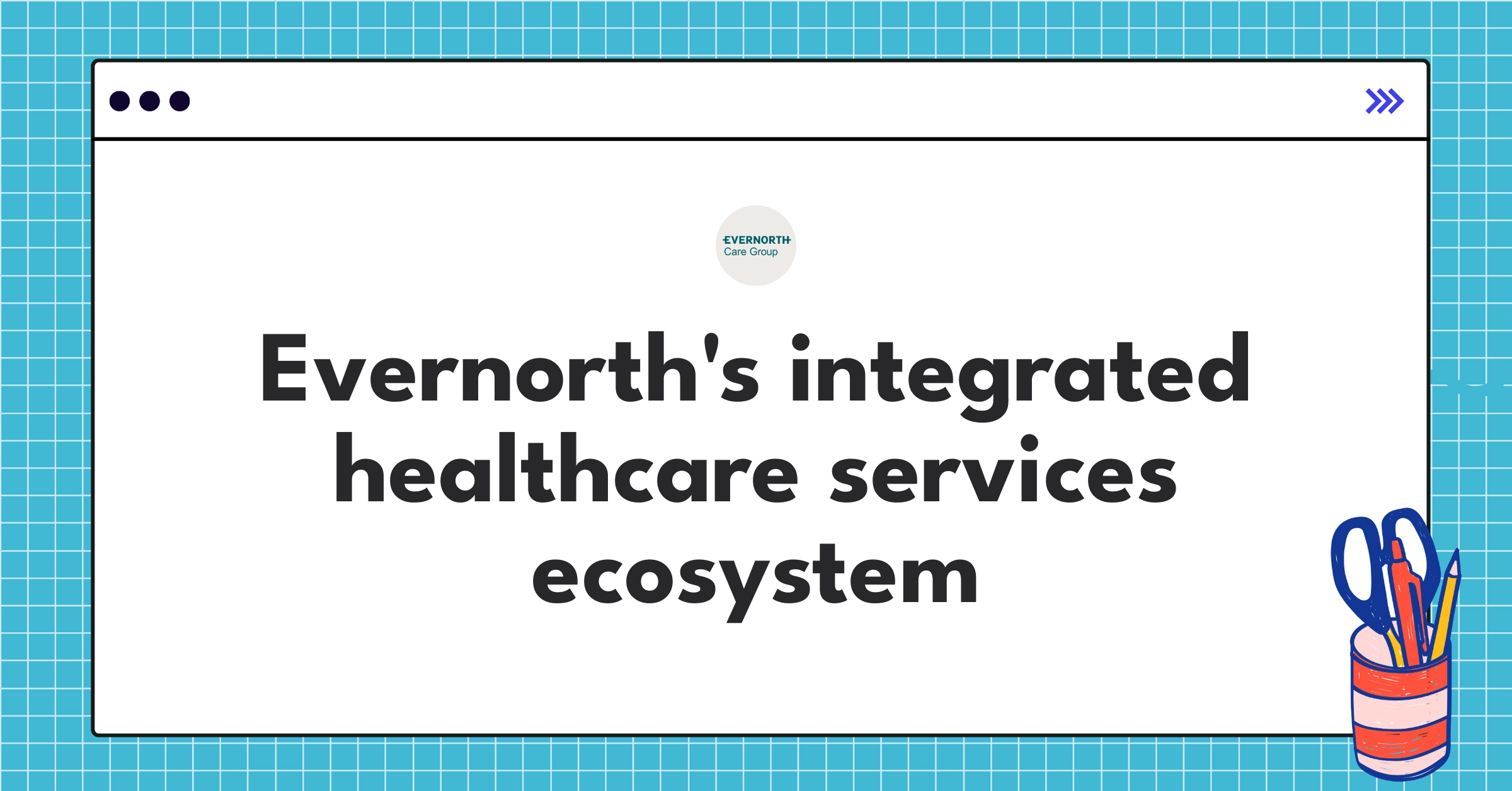 Evernorth product strategy diagram showcasing integrated healthcare services and data-driven insights