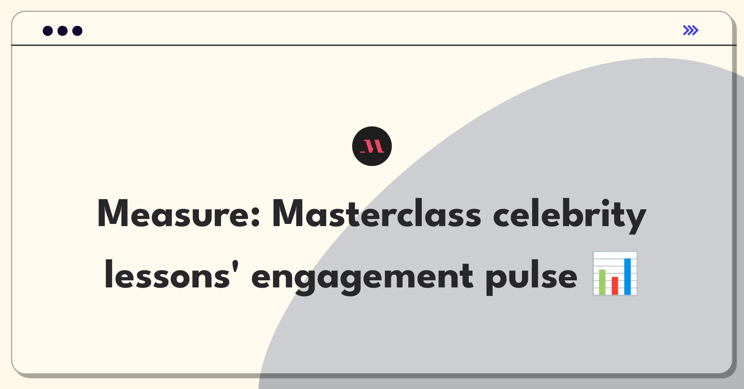 Product Management Analytics Question: Evaluating user engagement metrics for Masterclass celebrity-taught lessons