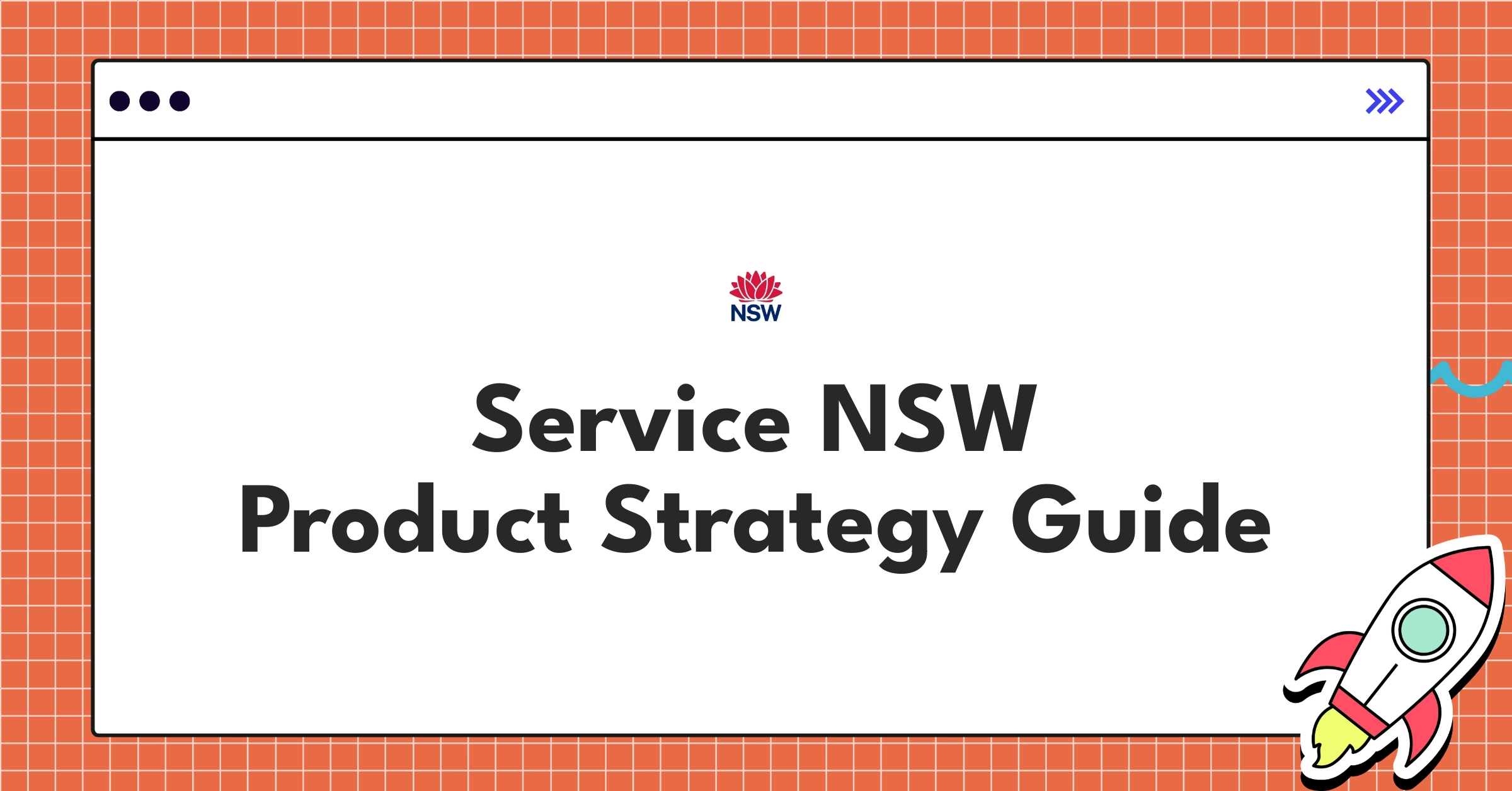 Service NSW's 2025 digital strategy infographic showcasing AI, blockchain, and predictive services innovations