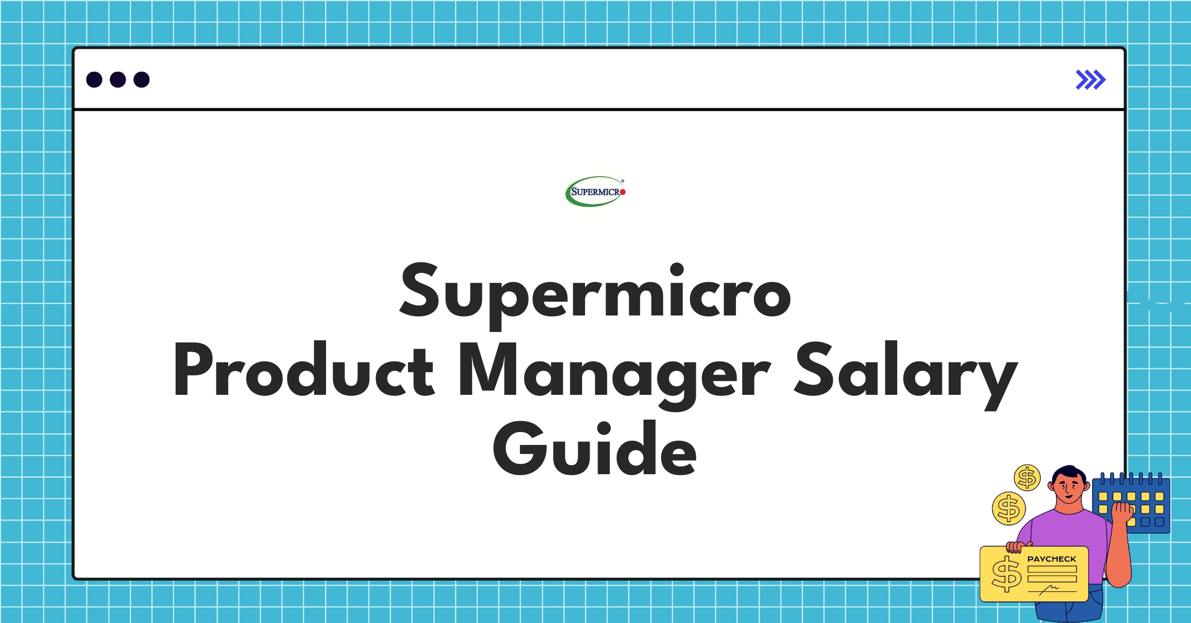 Supermicro Product Manager salary components chart showing base pay, bonuses, and equity compensation