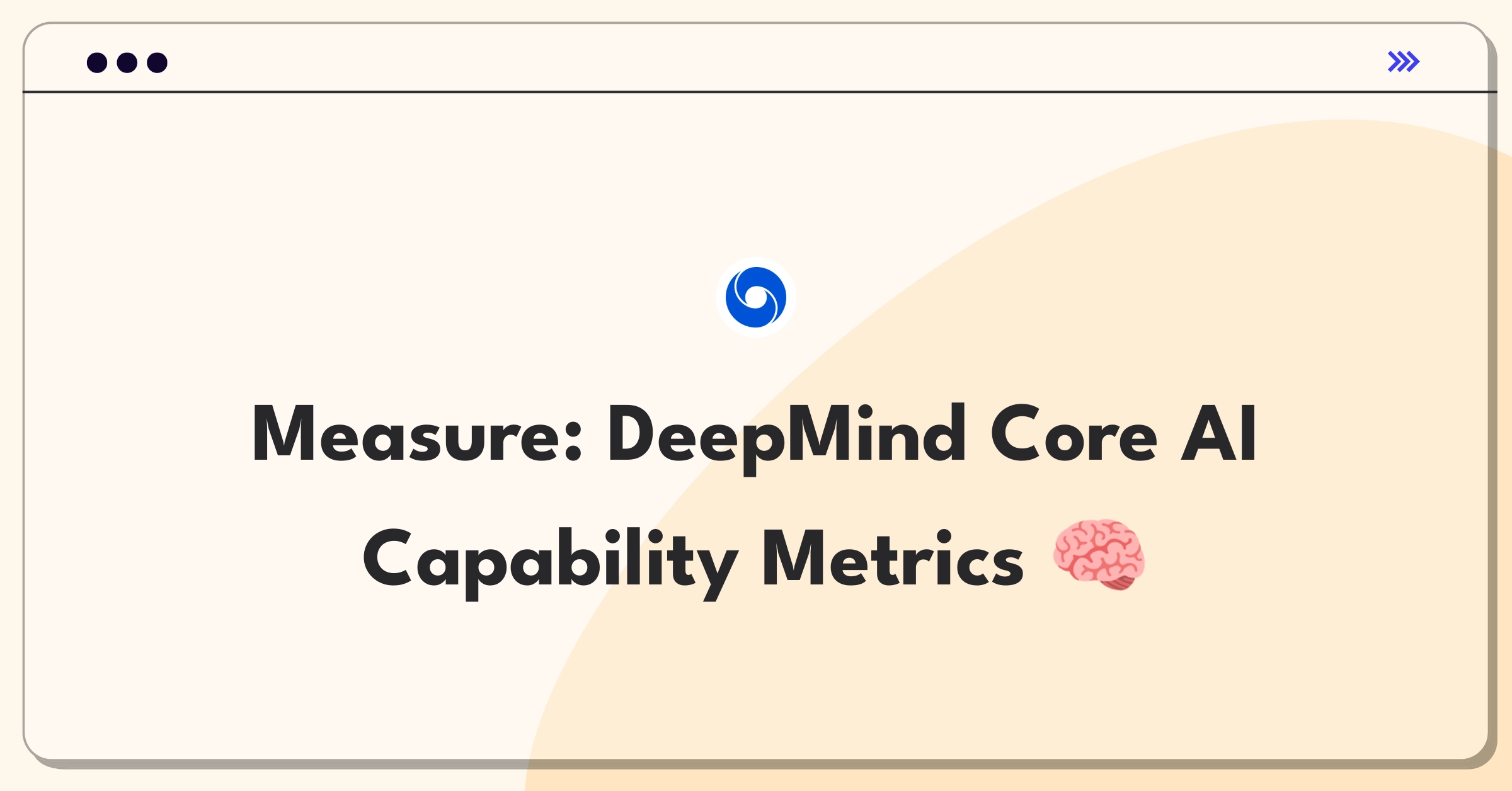 Product Management Metrics Question: Evaluating success of DeepMind's core AI feature