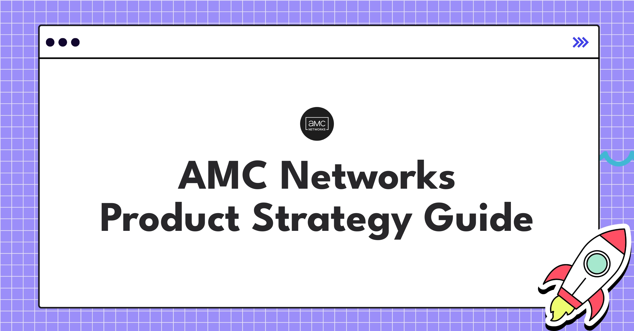 AMC Networks logo with streaming devices showcasing multi-platform content distribution strategy