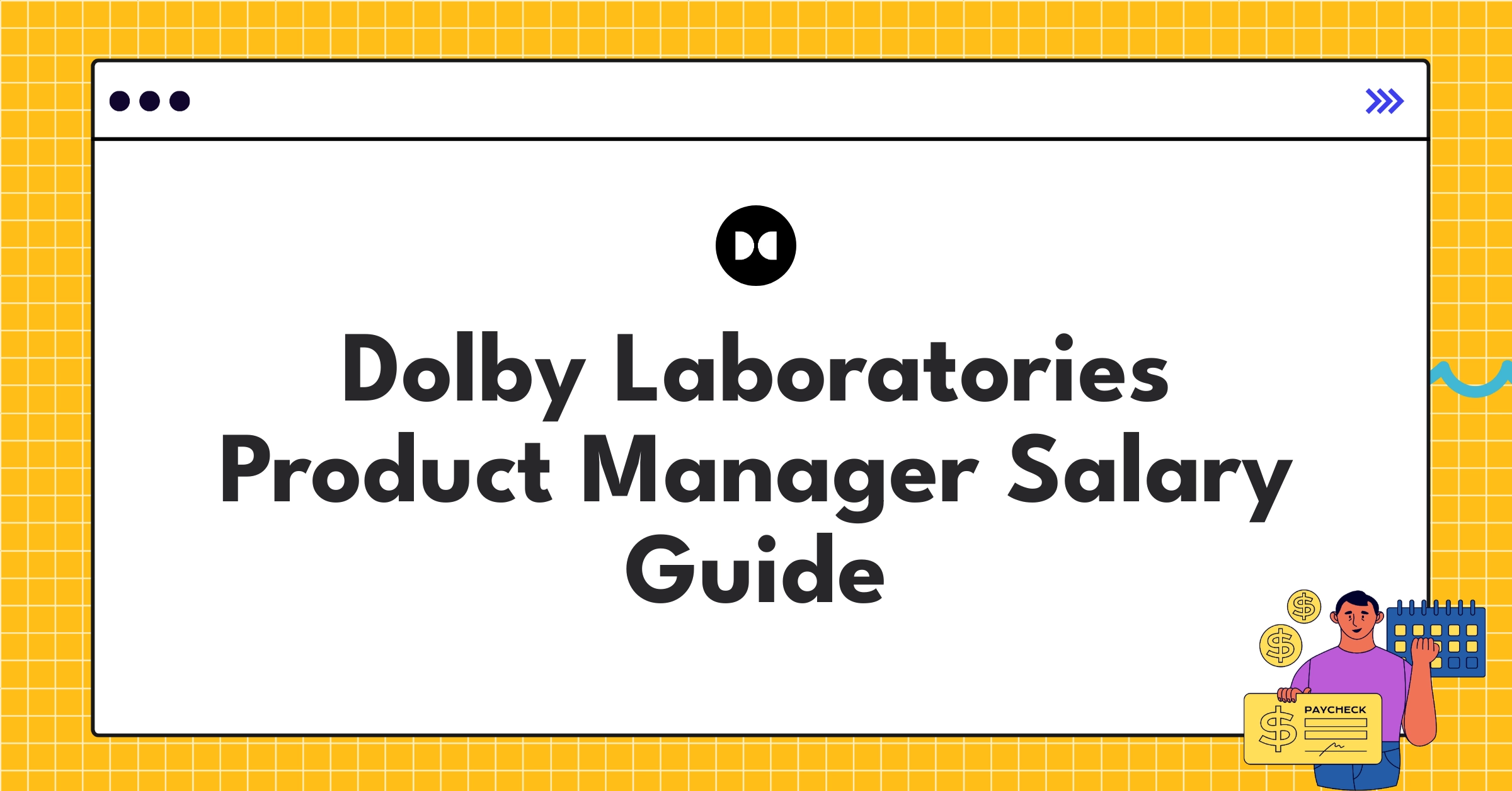 Dolby Laboratories Product Manager salary breakdown chart showing various compensation components