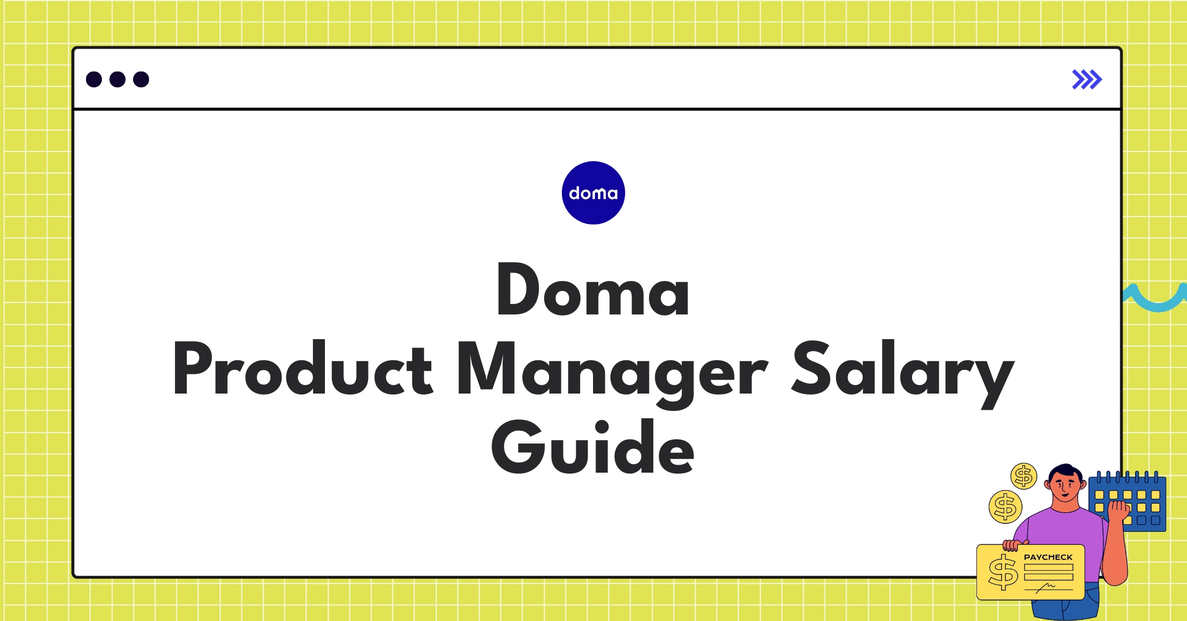 Detailed infographic showing Doma product manager salary ranges and compensation structure for 2025