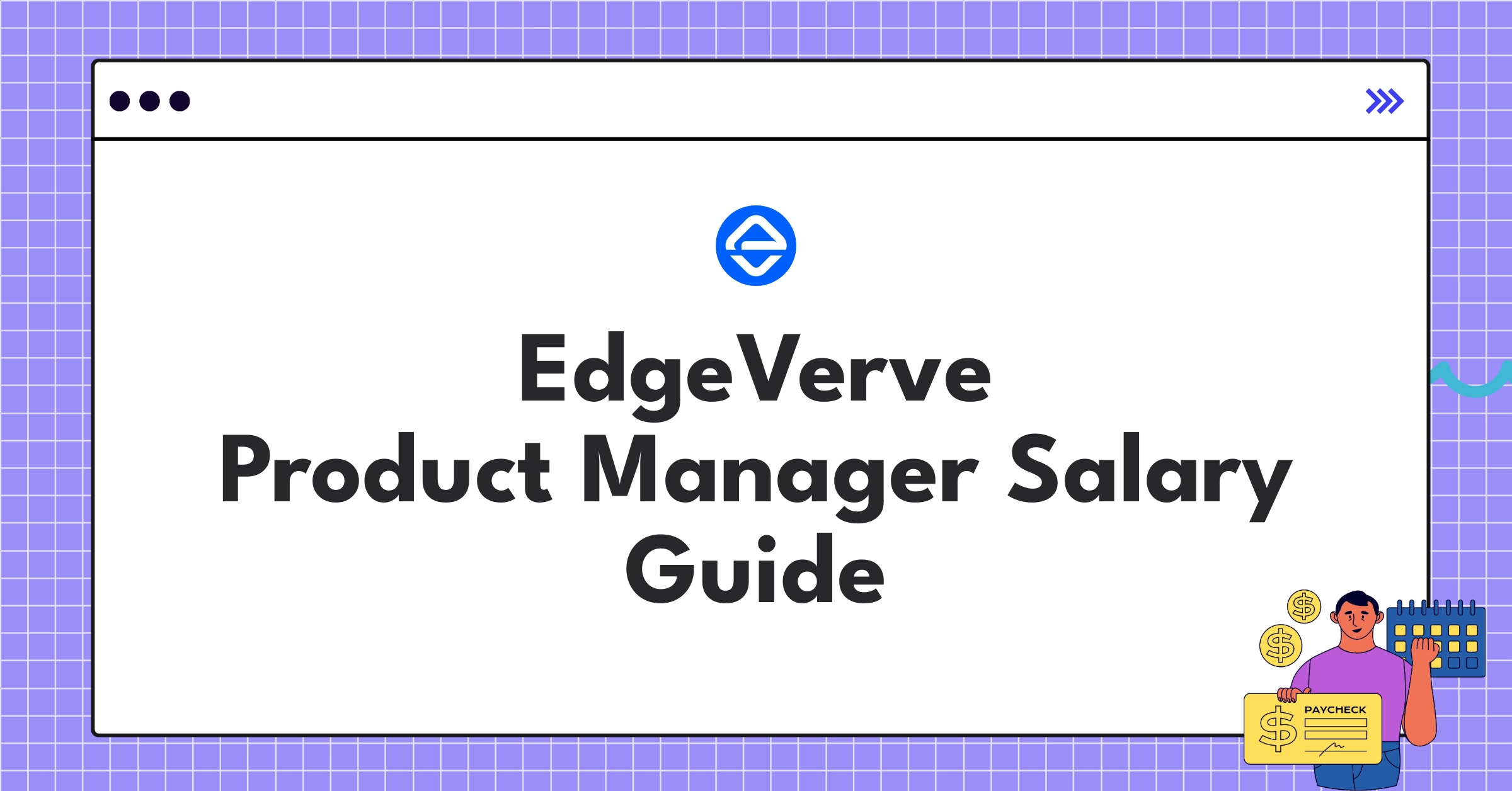 EdgeVerve Product Manager compensation chart showing salary ranges and benefits for 2025