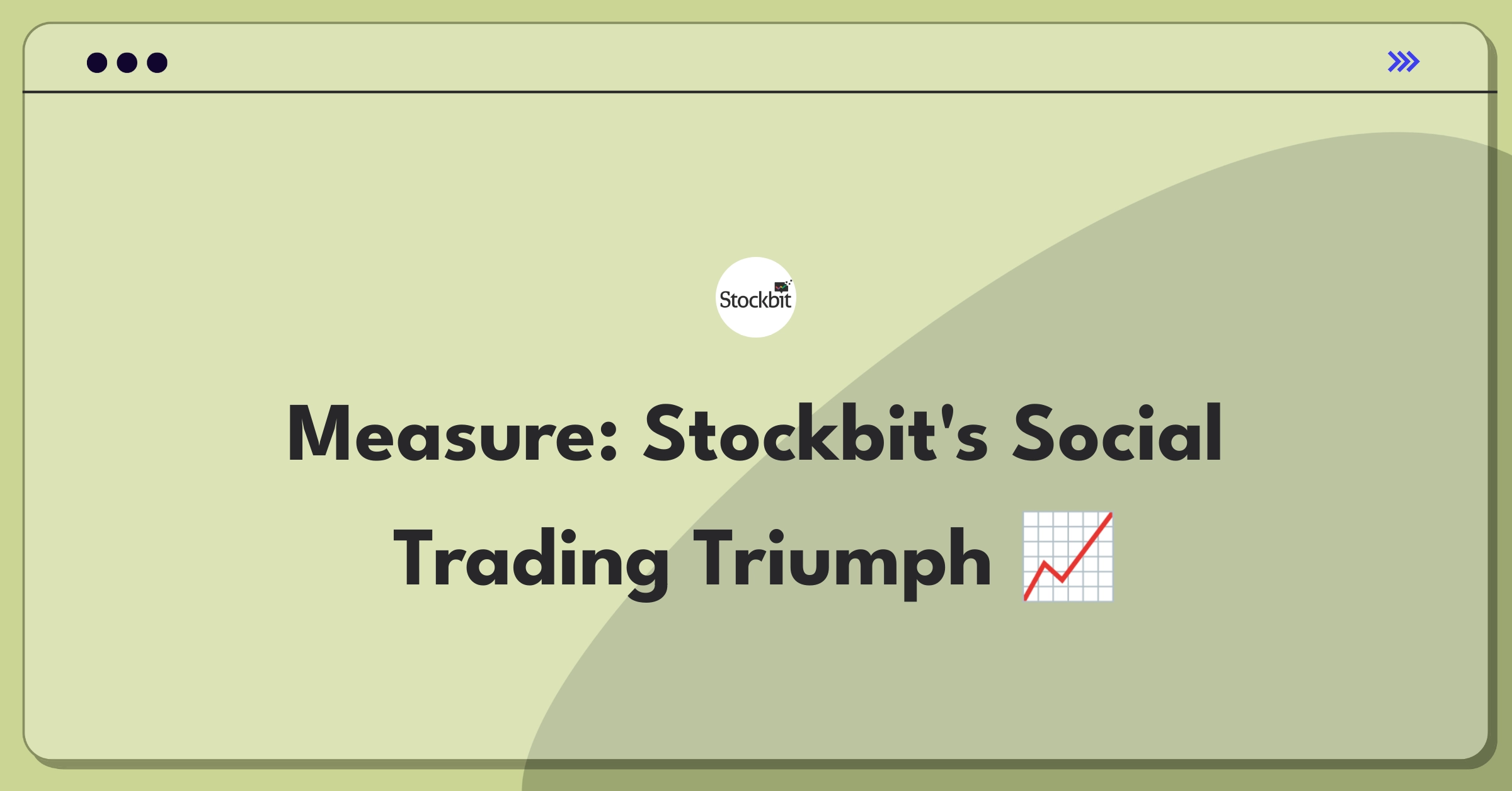 Product Management Analytics Question: Measuring success of Stockbit's social trading feature with key metrics