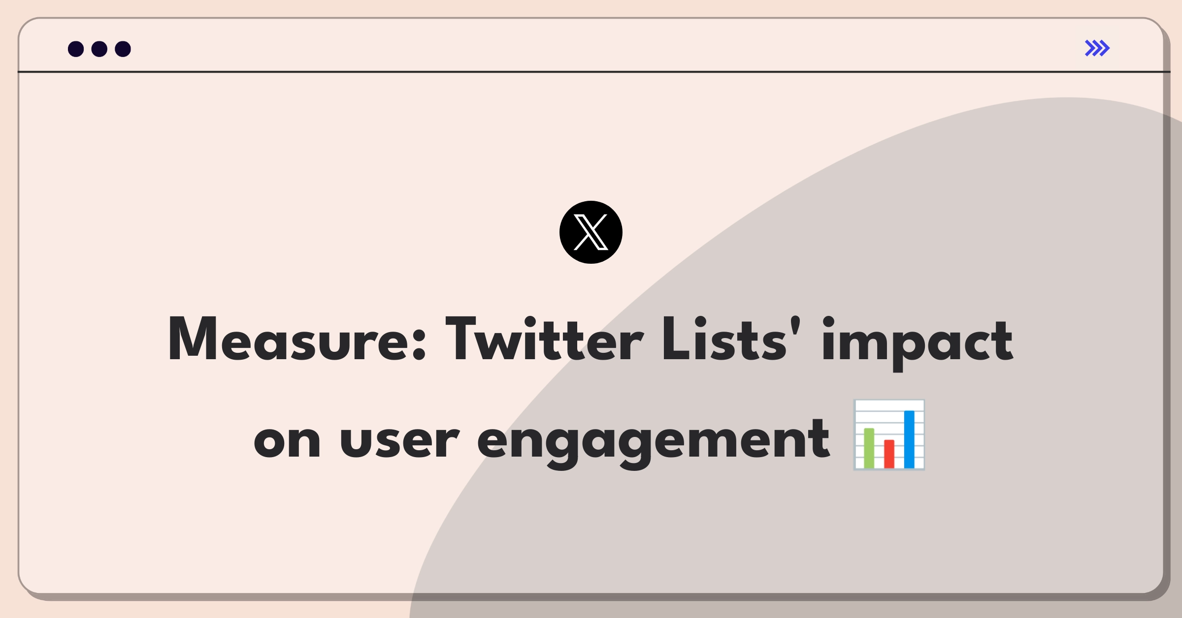 Product Management Analytics Question: Evaluating Twitter Lists' success through engagement metrics and user behavior analysis