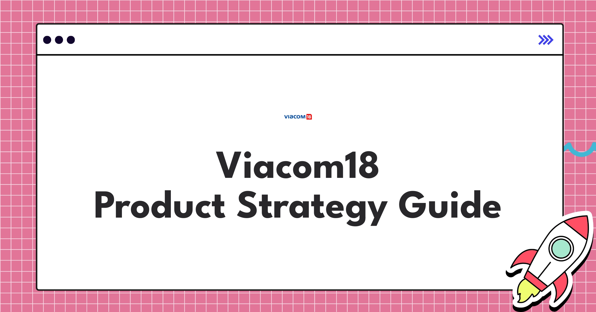 Viacom18 logo with icons representing OTT, gaming, and content partnerships for digital-first strategy