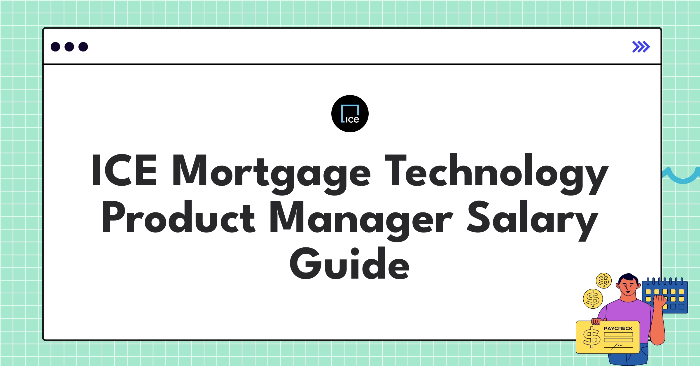 Detailed ICE Mortgage Technology Product Manager salary breakdown infographic showing compensation components