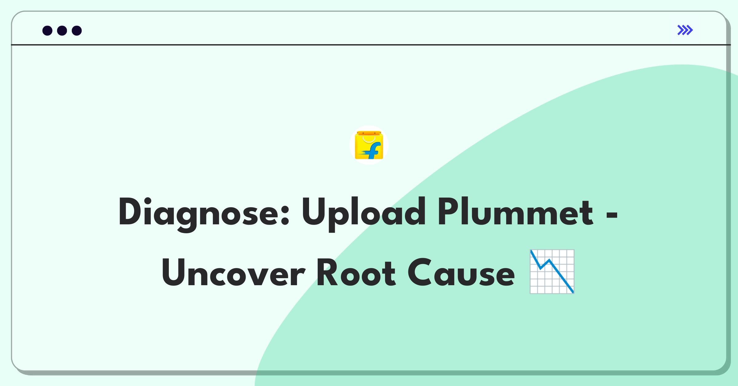 Product Management Root Cause Analysis Question: Investigating a 50% drop in user uploads for a content platform