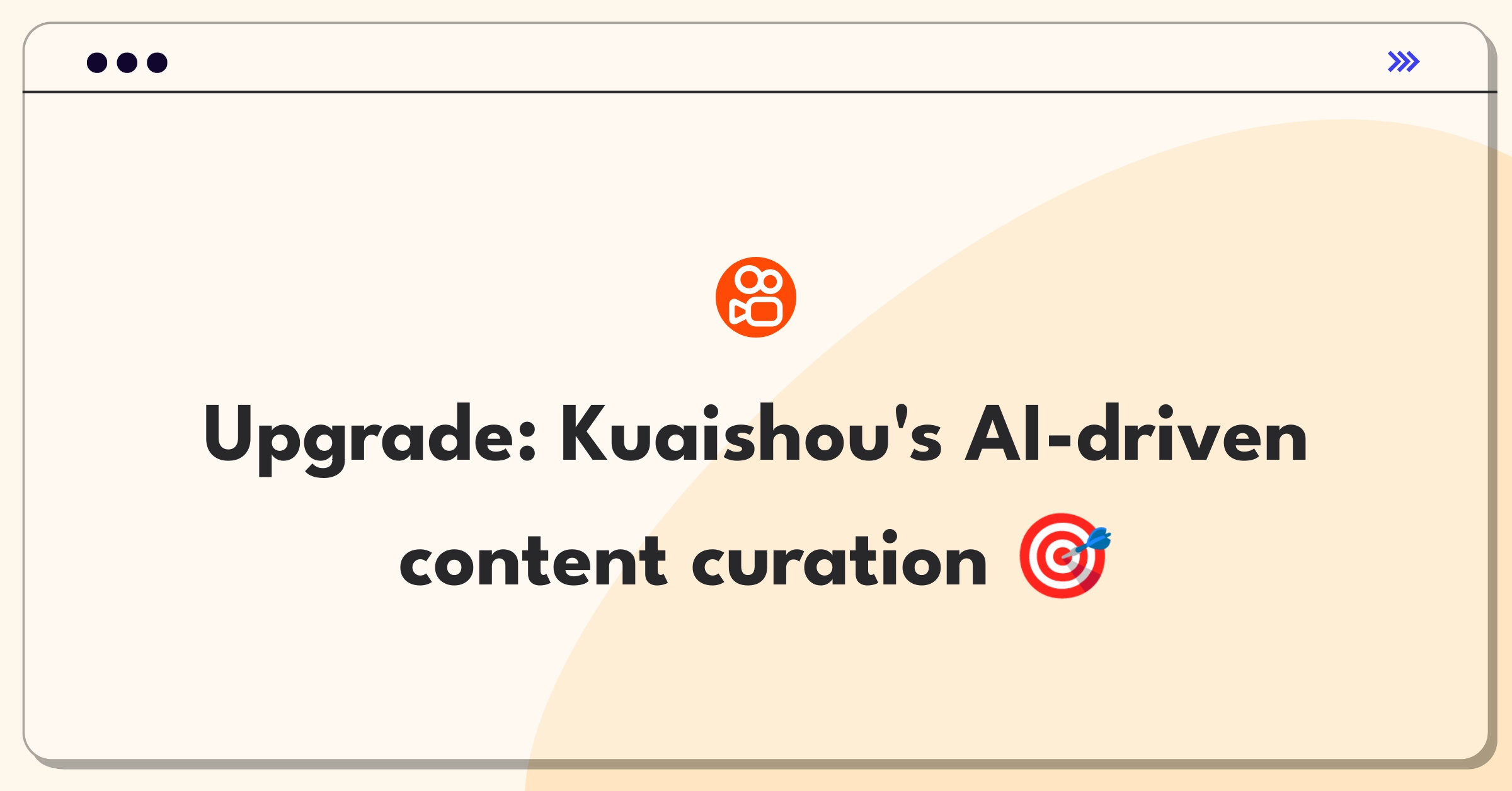 Product Management Improvement Question: Enhancing Kuaishou's recommendation algorithm for personalized short-form video content