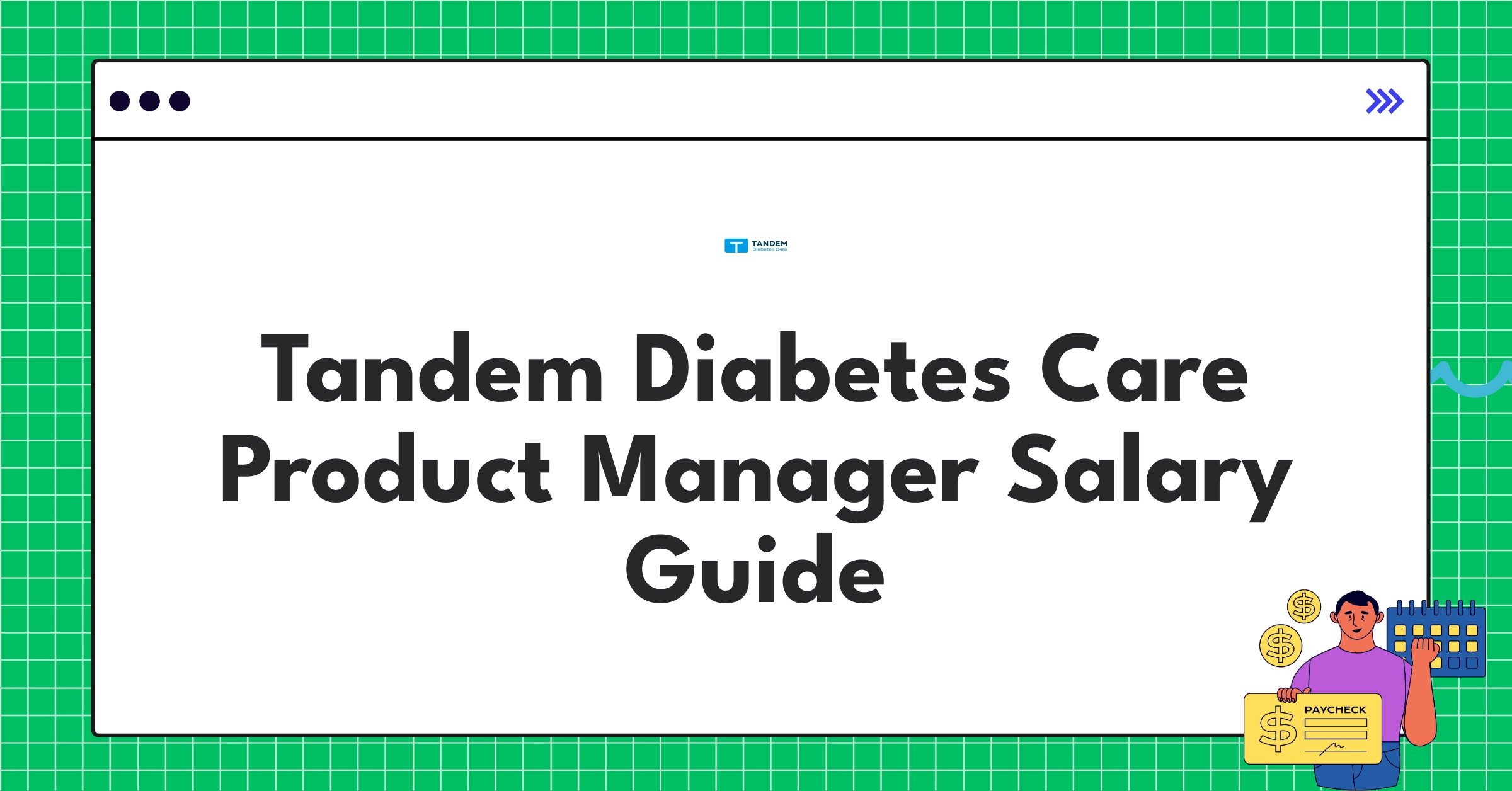 Tandem Diabetes Care product manager salary chart showing compensation ranges and benefits