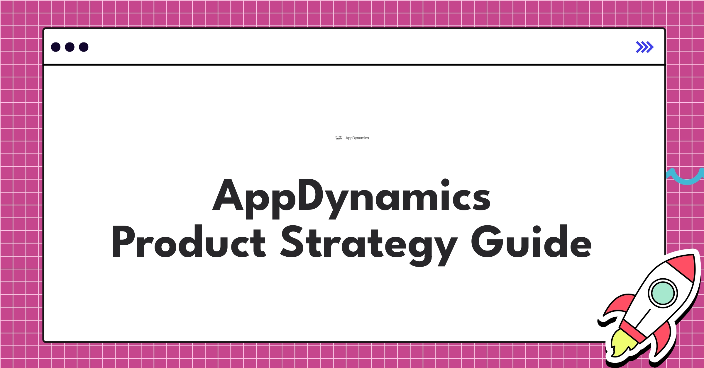 AppDynamics product strategy infographic showcasing cloud-native growth and AI-powered analytics for full-stack observability