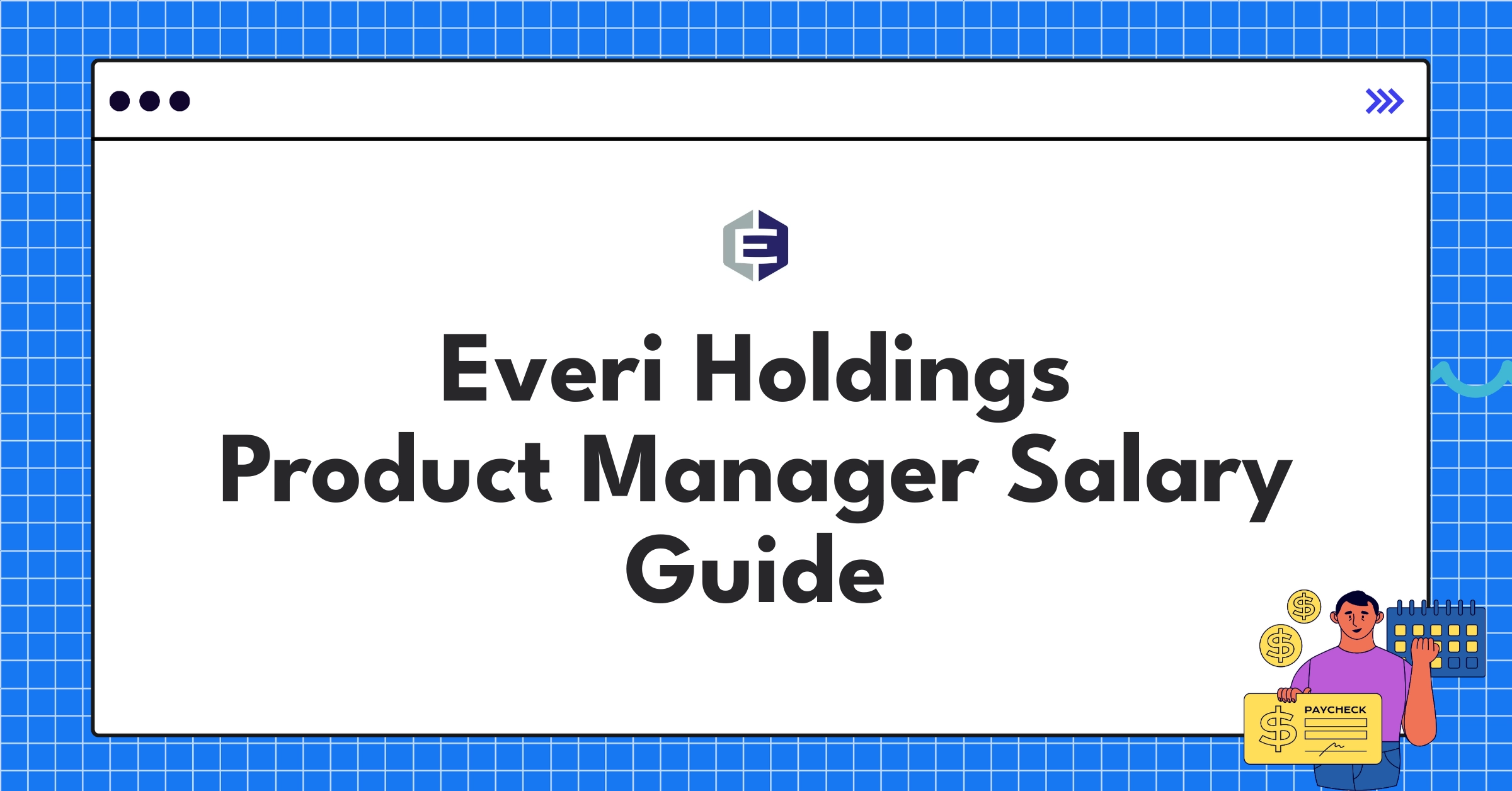 Detailed salary breakdown for Everi Holdings Product Managers, showcasing competitive compensation in gaming industry