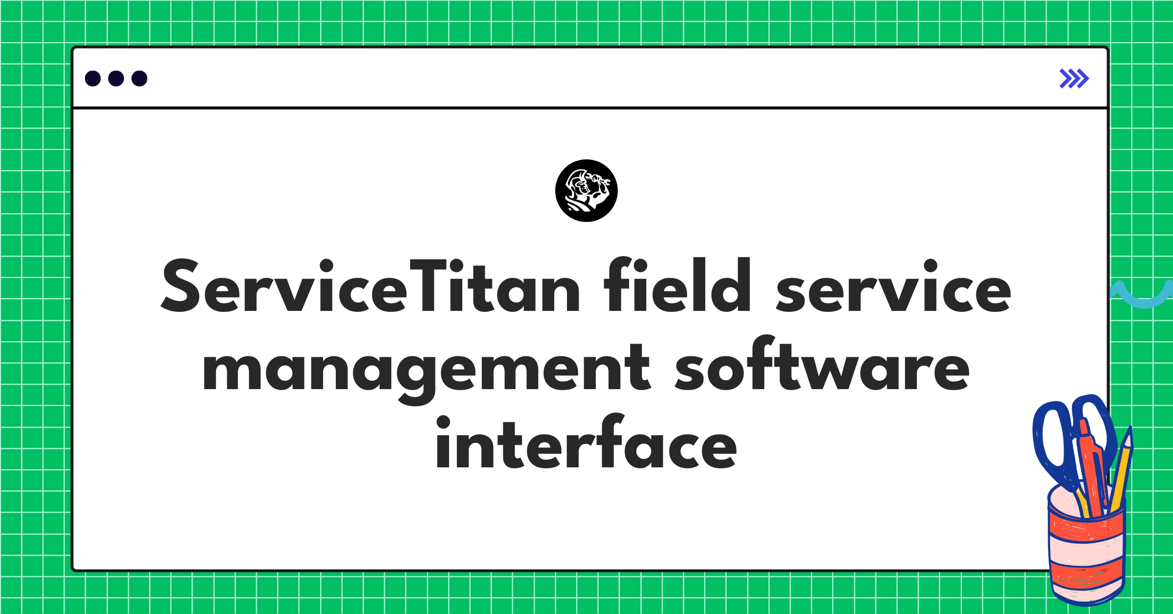 ServiceTitan's comprehensive field service management platform dashboard showcasing scheduling and reporting features