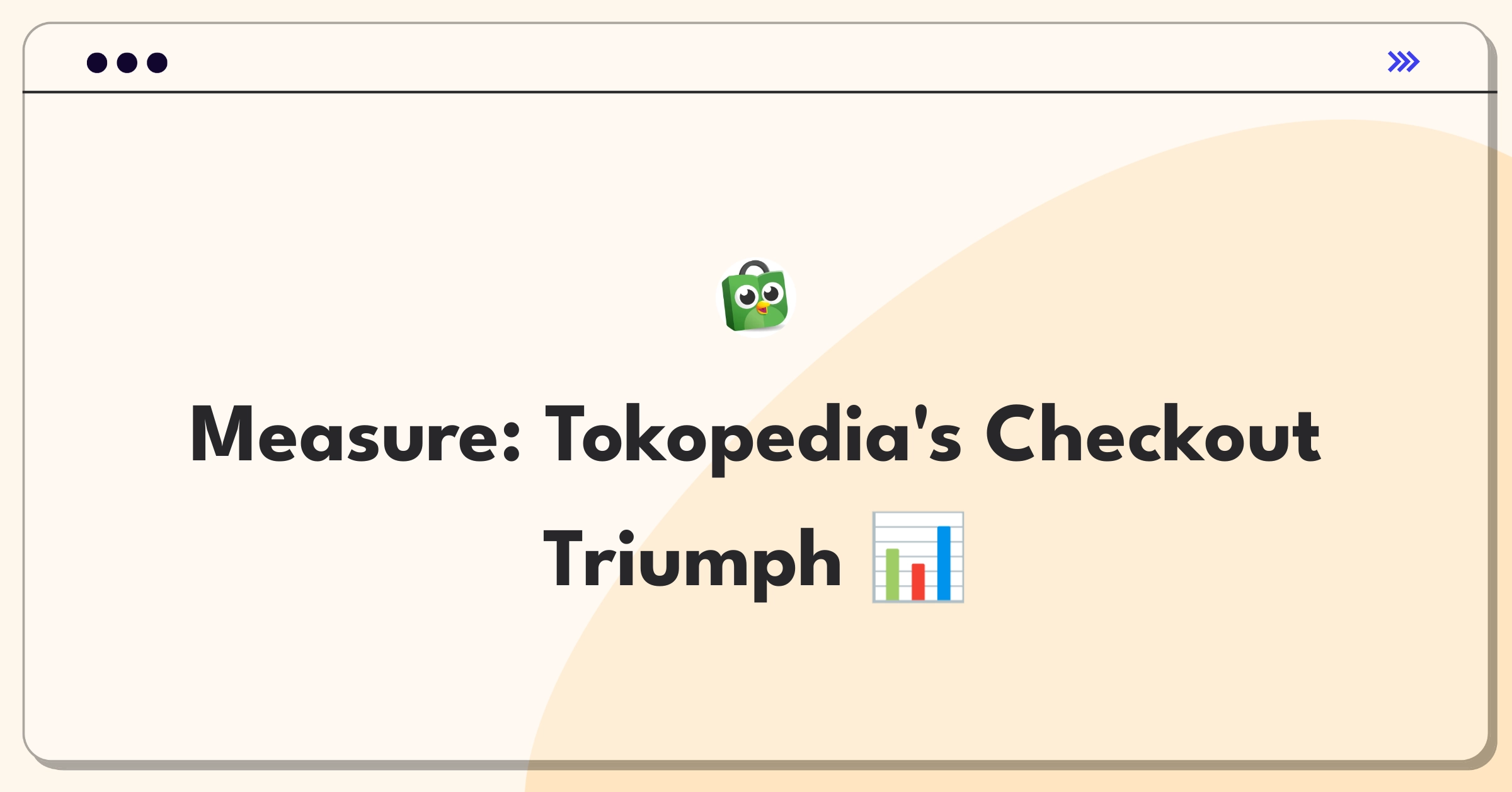 Product Management Analytics Question: Defining success metrics for Tokopedia's mobile app checkout process